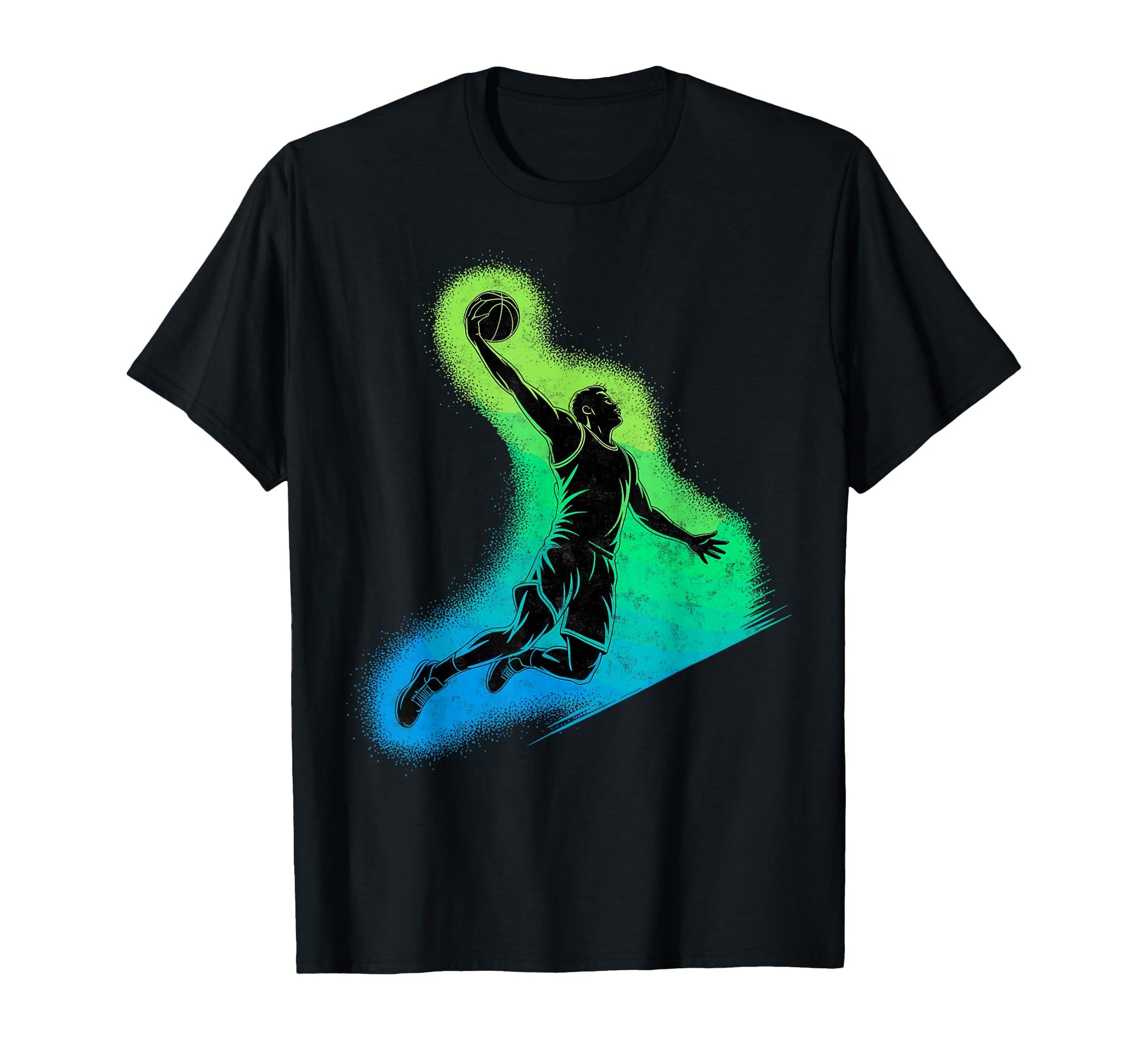 Colorful Paints Splash Basketball T-Shirt - Minimalist Print for Adults - T-Shirt, Sweatshirt, Hoodie