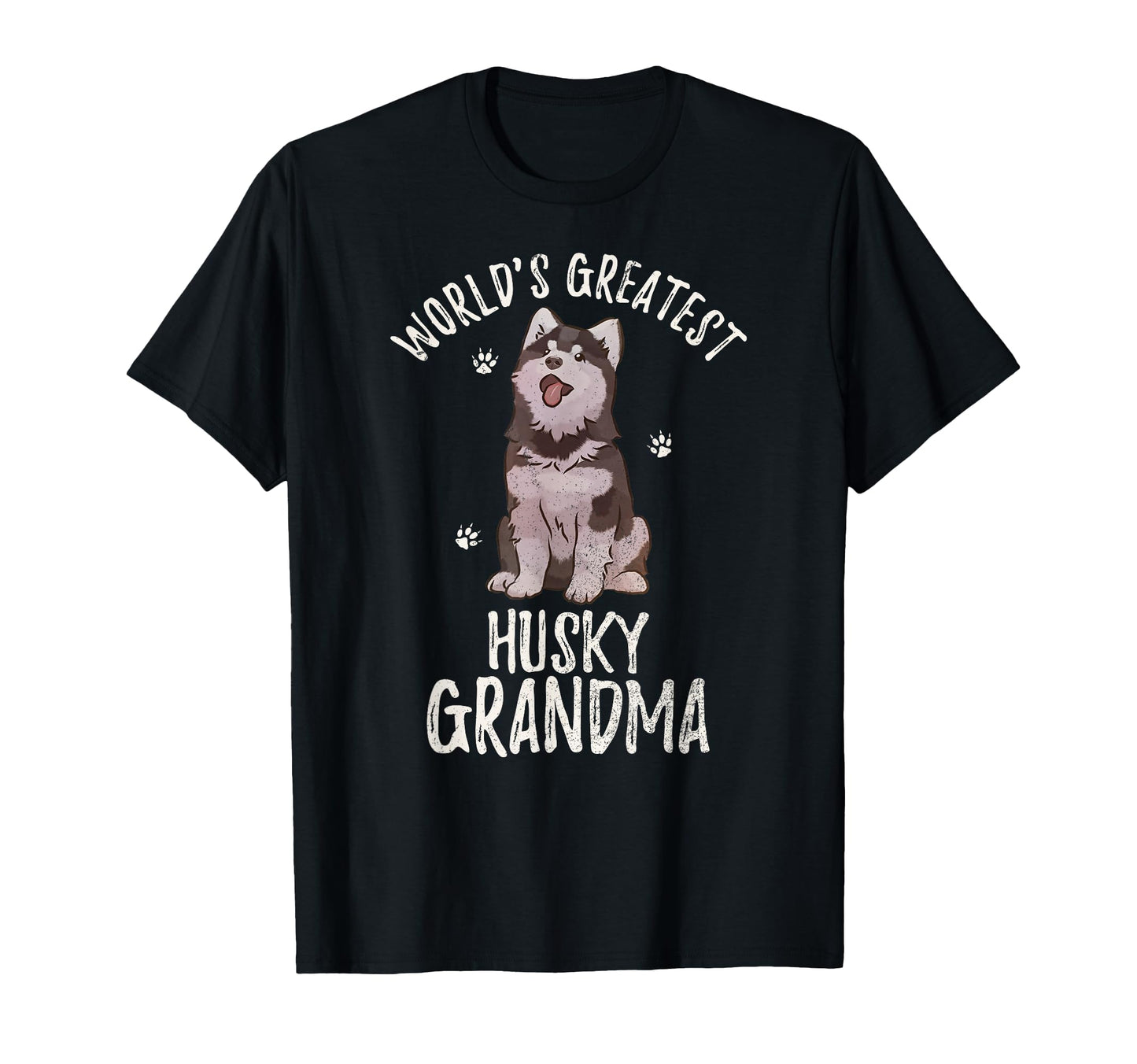Worlds Greatest Siberian Husky Grandma T-Shirt - Trendy Graphic for Adults - T-Shirt, Sweatshirt, Hoodie