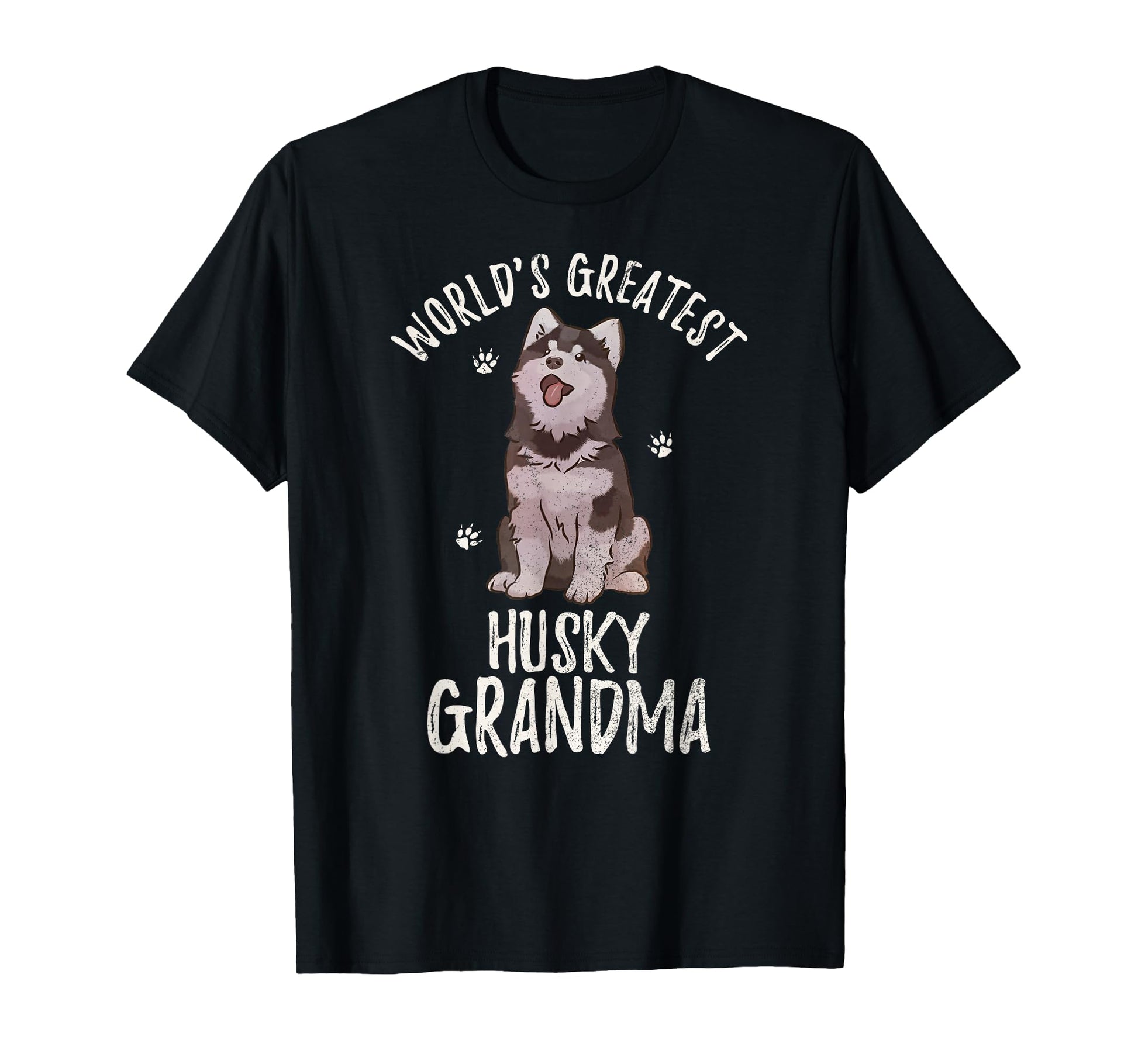Worlds Greatest Siberian Husky Grandma T-Shirt - Trendy Graphic for Adults - T-Shirt, Sweatshirt, Hoodie