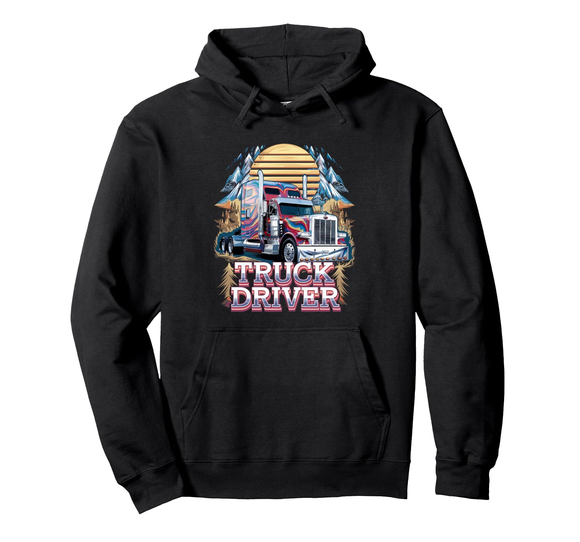 American Truckers Trucker Or Hoodie - Casual Everyday Wear for Adults - T-Shirt, Sweatshirt, Hoodie