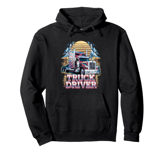 American Truckers Trucker Or Hoodie - Casual Everyday Wear for Adults - T-Shirt, Sweatshirt, Hoodie