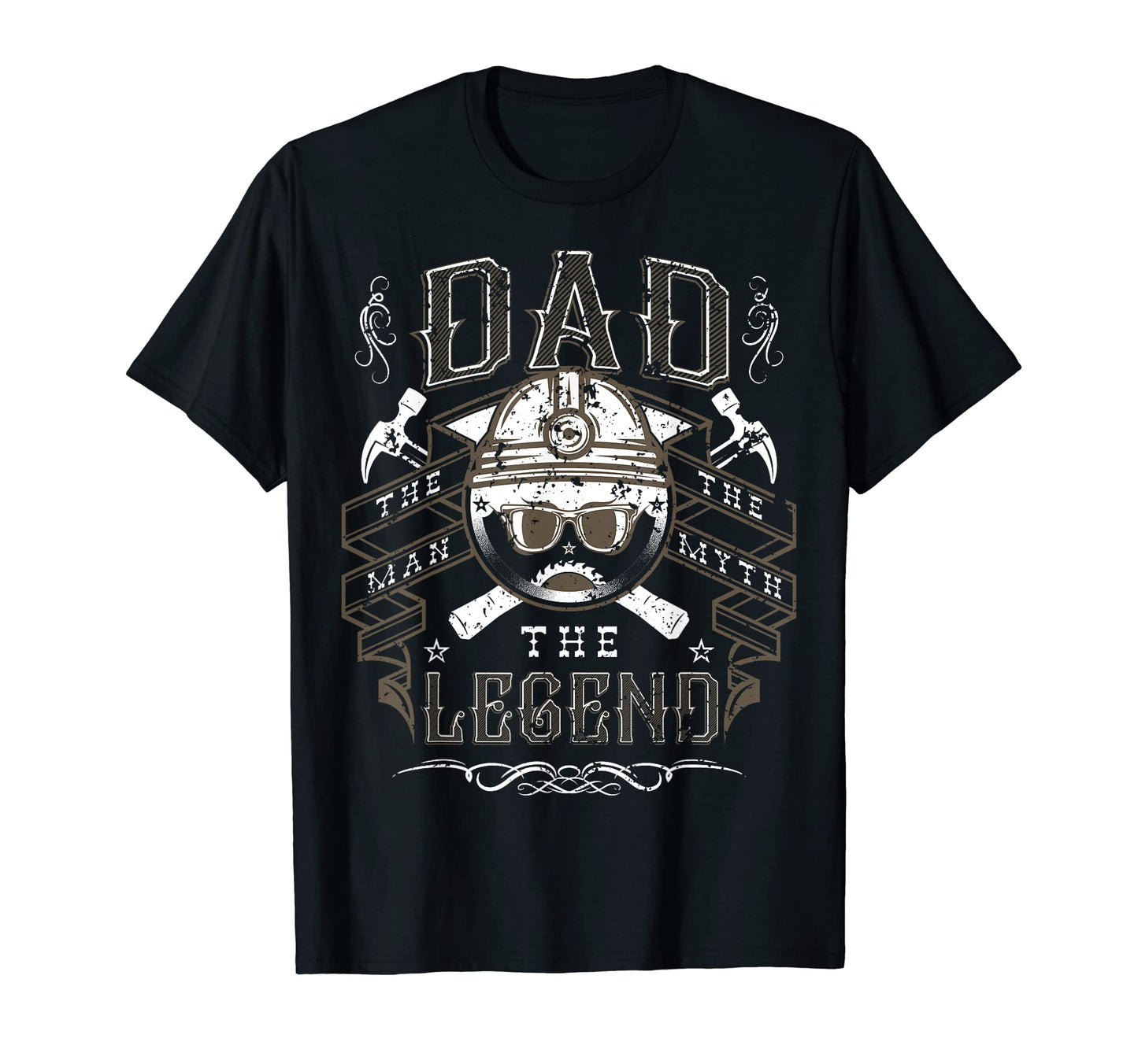 Mens Fathers Day Carpenters Dad Myth T-Shirt - Aesthetic Graphic Men Women - T-Shirt, Sweatshirt, Hoodie