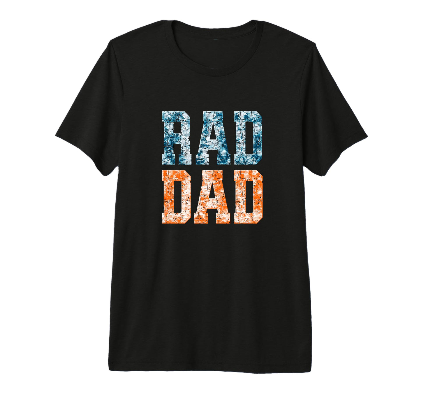 Rad Dad Rad Dad Fathers Day Tri Blend T-Shirt - Novelty Apparel Men Women - T-Shirt, Sweatshirt, Hoodie