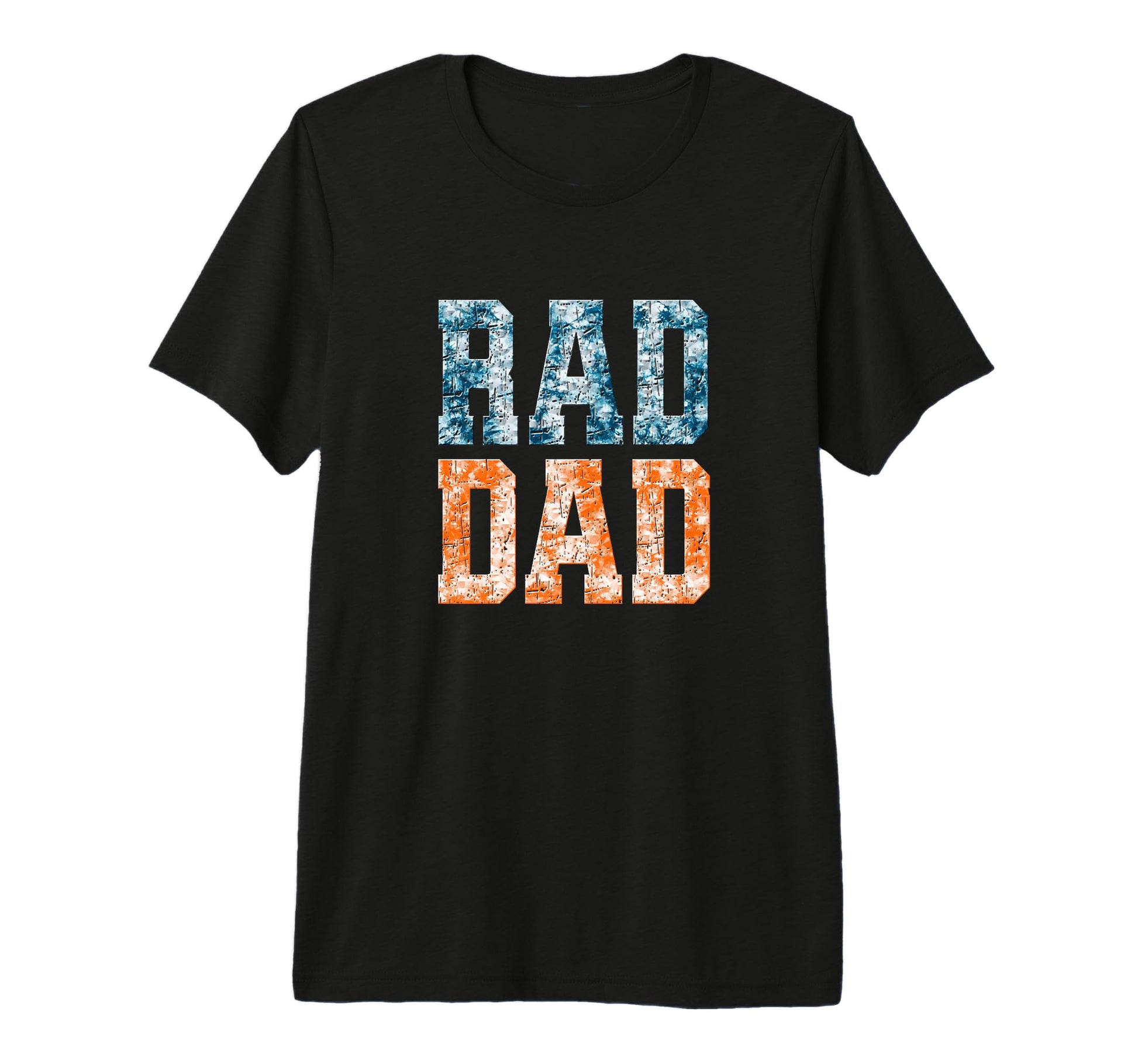Rad Dad Rad Dad Fathers Day Tri Blend T-Shirt - Novelty Apparel Men Women - T-Shirt, Sweatshirt, Hoodie
