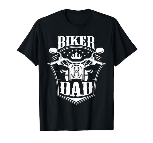 Biker Dad Funny Fathers Day Rider T-Shirt - Streetwear Style Unisex - T-Shirt, Sweatshirt, Hoodie