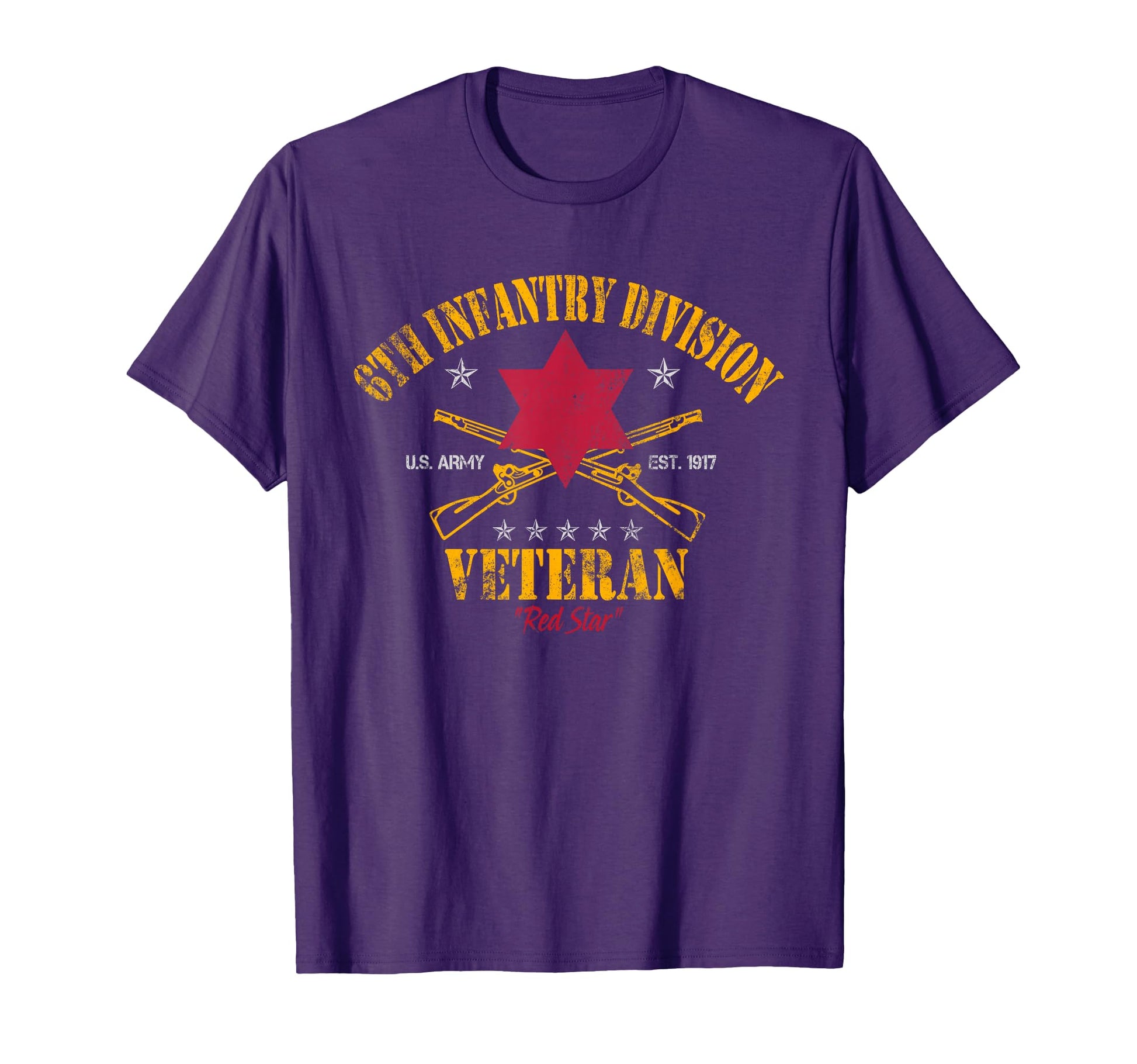 6Th Infantry Division Veteran T-Shirt - Aesthetic Graphic for Adults - T-Shirt, Sweatshirt, Hoodie