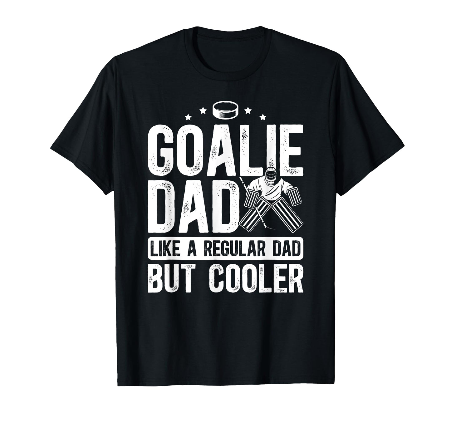 Hockey Goalie Dad Definition Dad Hockey T-Shirt - Trendy Graphic Unisex - T-Shirt, Sweatshirt, Hoodie