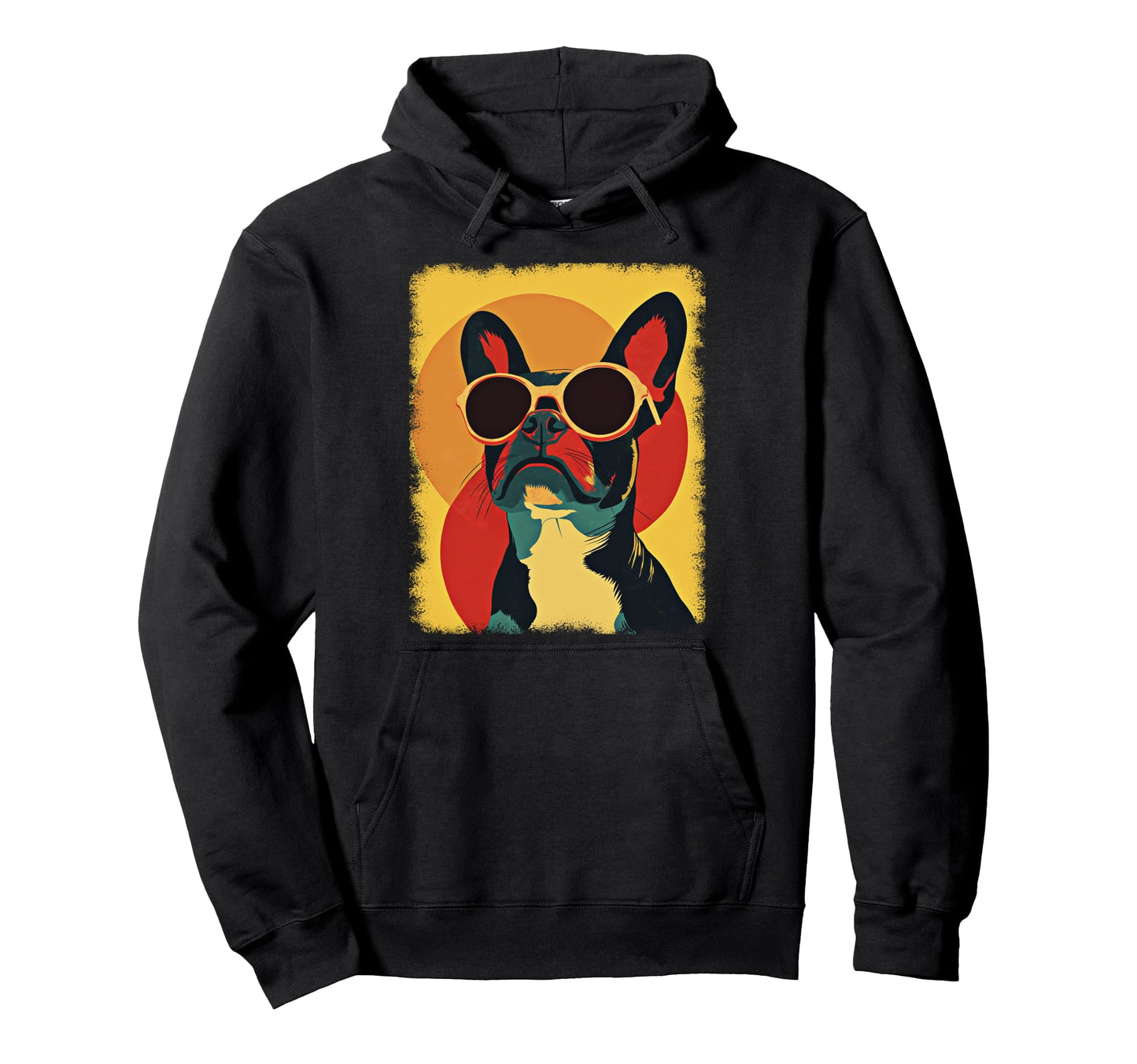 Mid Century Modern Dogs 50S 60S Hoodie - Trendy Graphic Unisex - T-Shirt, Sweatshirt, Hoodie