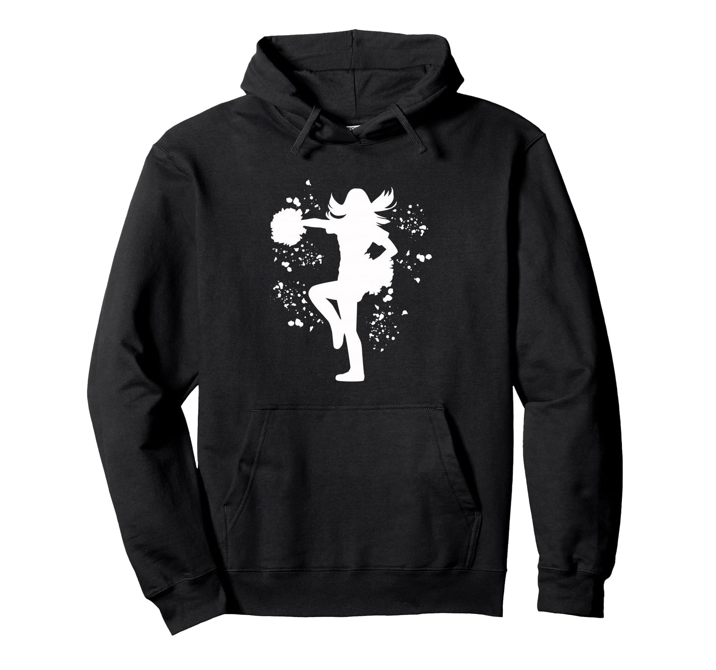 Cheerleader Cheer Mom Love Hoodie - Custom Art Print for Adults - T-Shirt, Sweatshirt, Hoodie