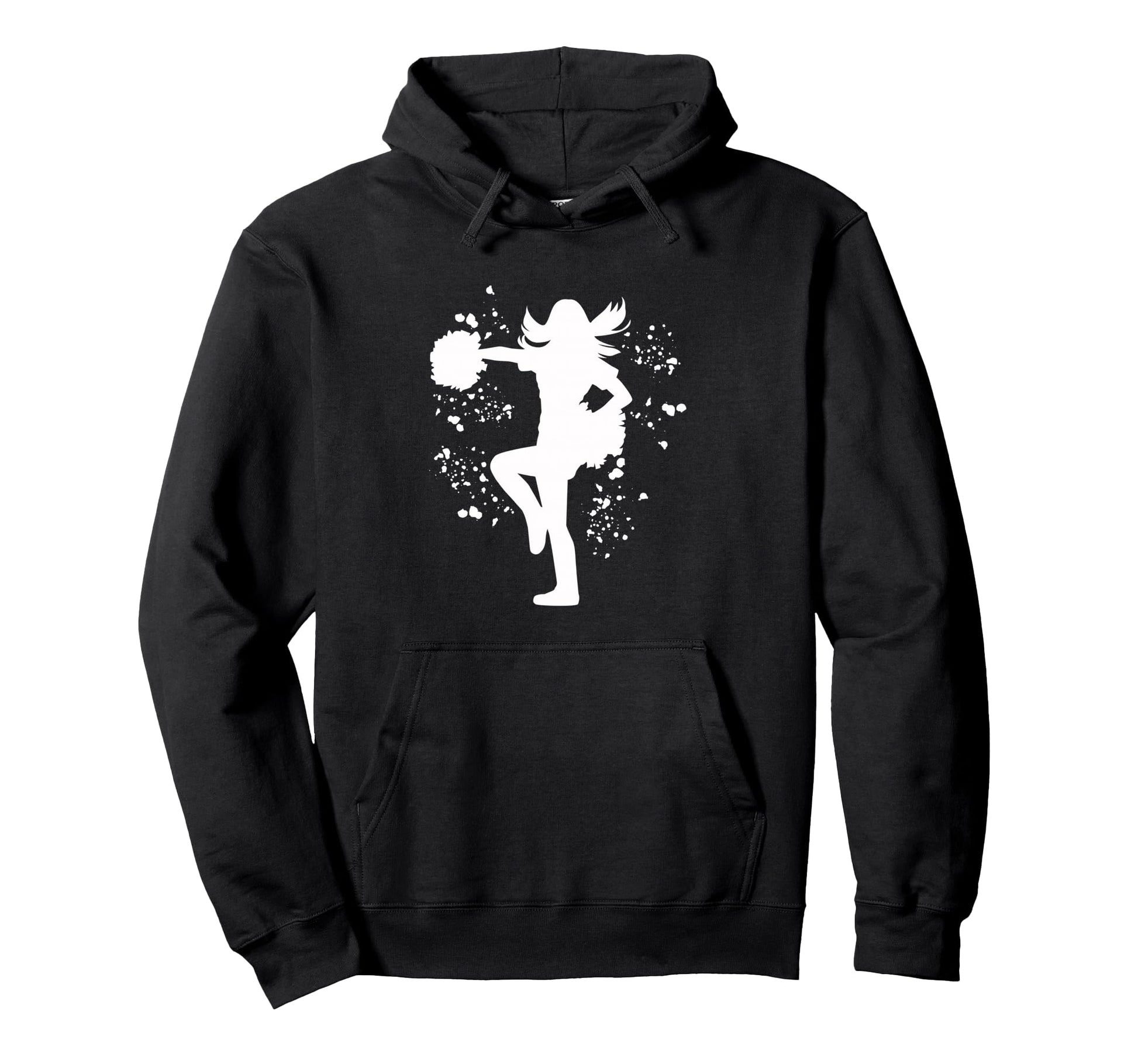 Cheerleader Cheer Mom Love Hoodie - Custom Art Print for Adults - T-Shirt, Sweatshirt, Hoodie
