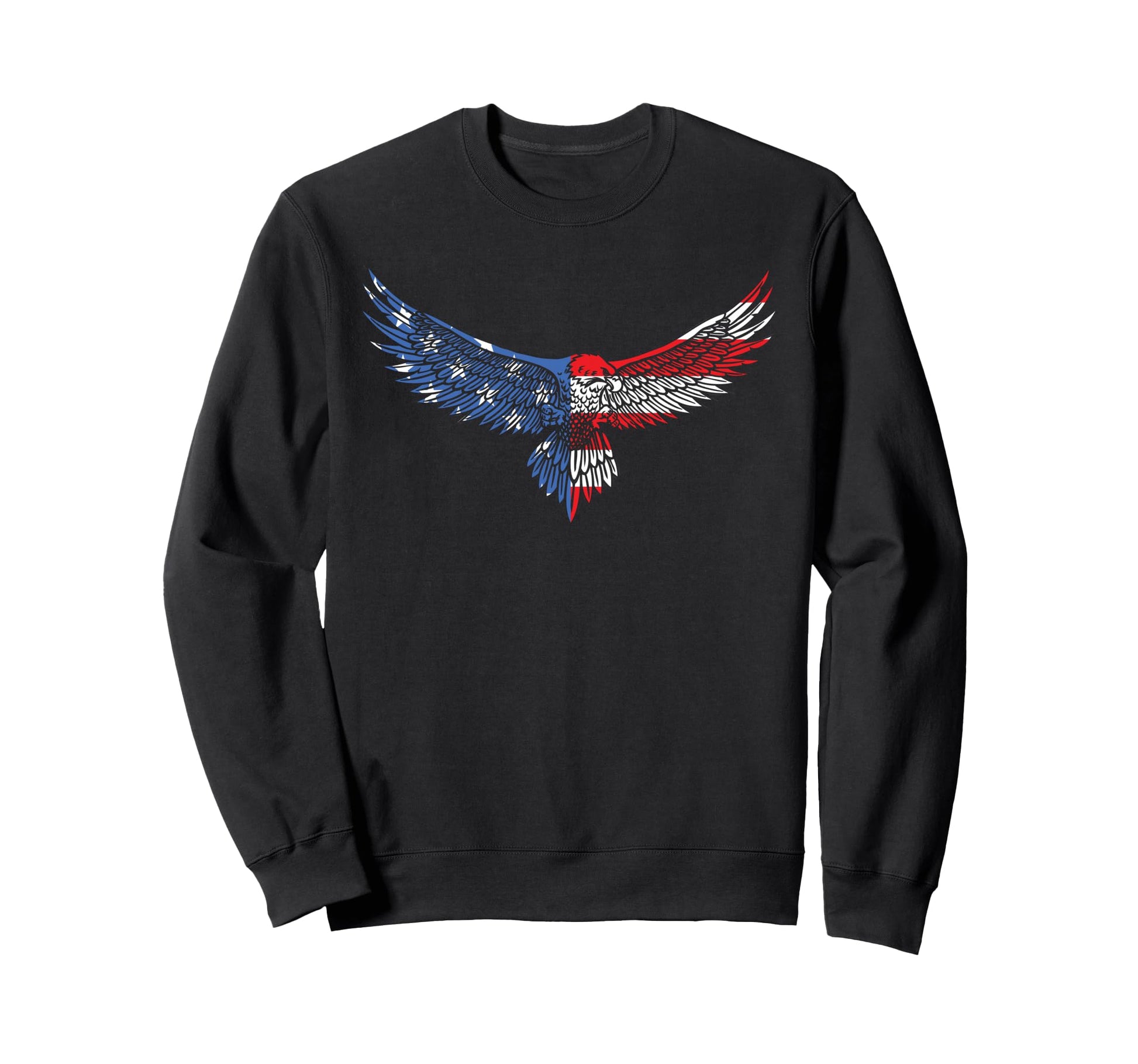 American Flag Eagle Mullet Sweatshirt - Novelty Apparel for Adults - T-Shirt, Sweatshirt, Hoodie