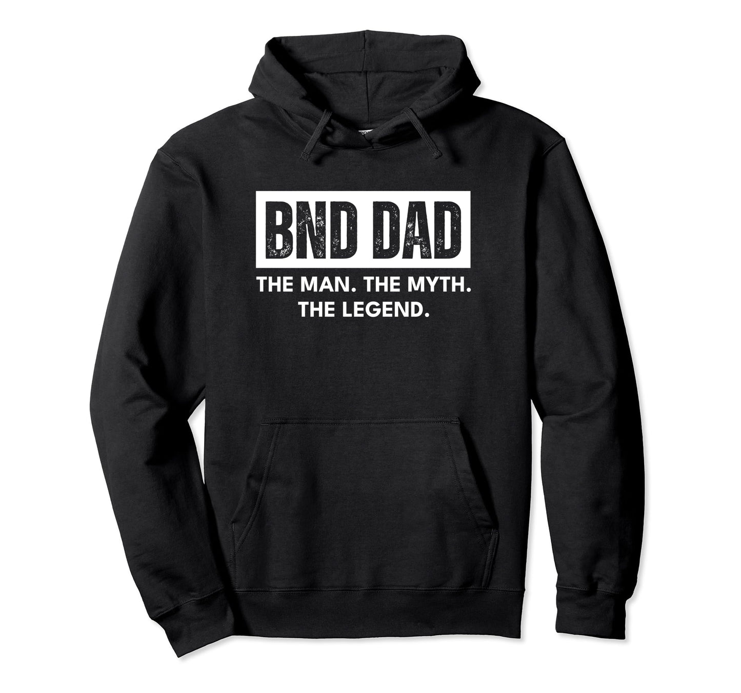 Bass Drum Dad Dnb Myth Legend Hoodie - Trendy Graphic for Adults - T-Shirt, Sweatshirt, Hoodie