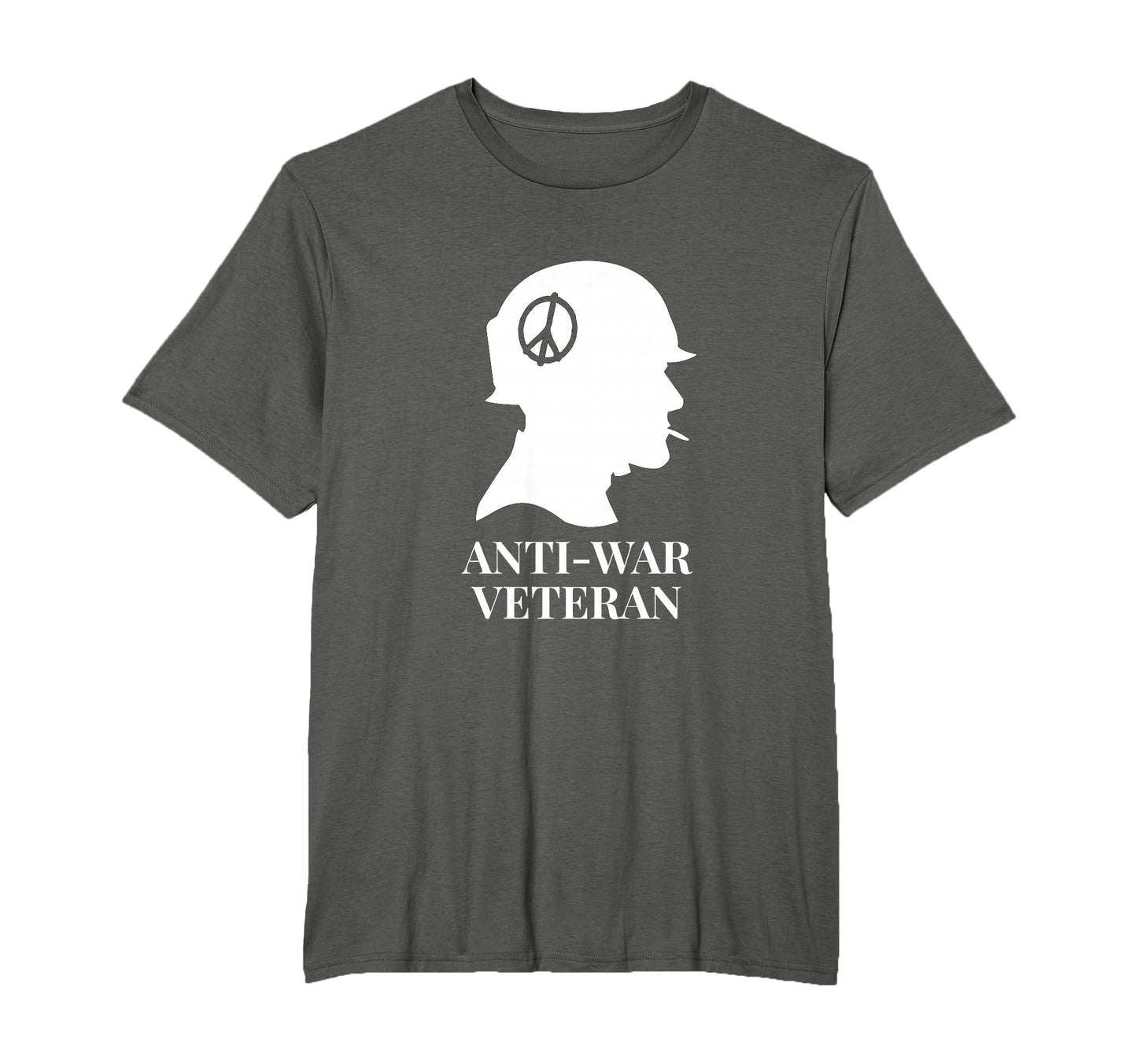 Anti War Veteran Peace T-Shirt - Minimalist Print Unisex - T-Shirt, Sweatshirt, Hoodie