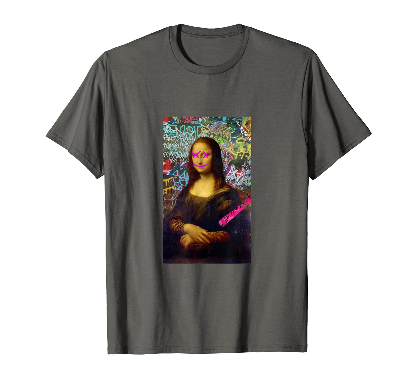 Mona Lisa Modern Artwork Pop Art T-Shirt - Casual Everyday Wear Men Women - T-Shirt, Sweatshirt, Hoodie