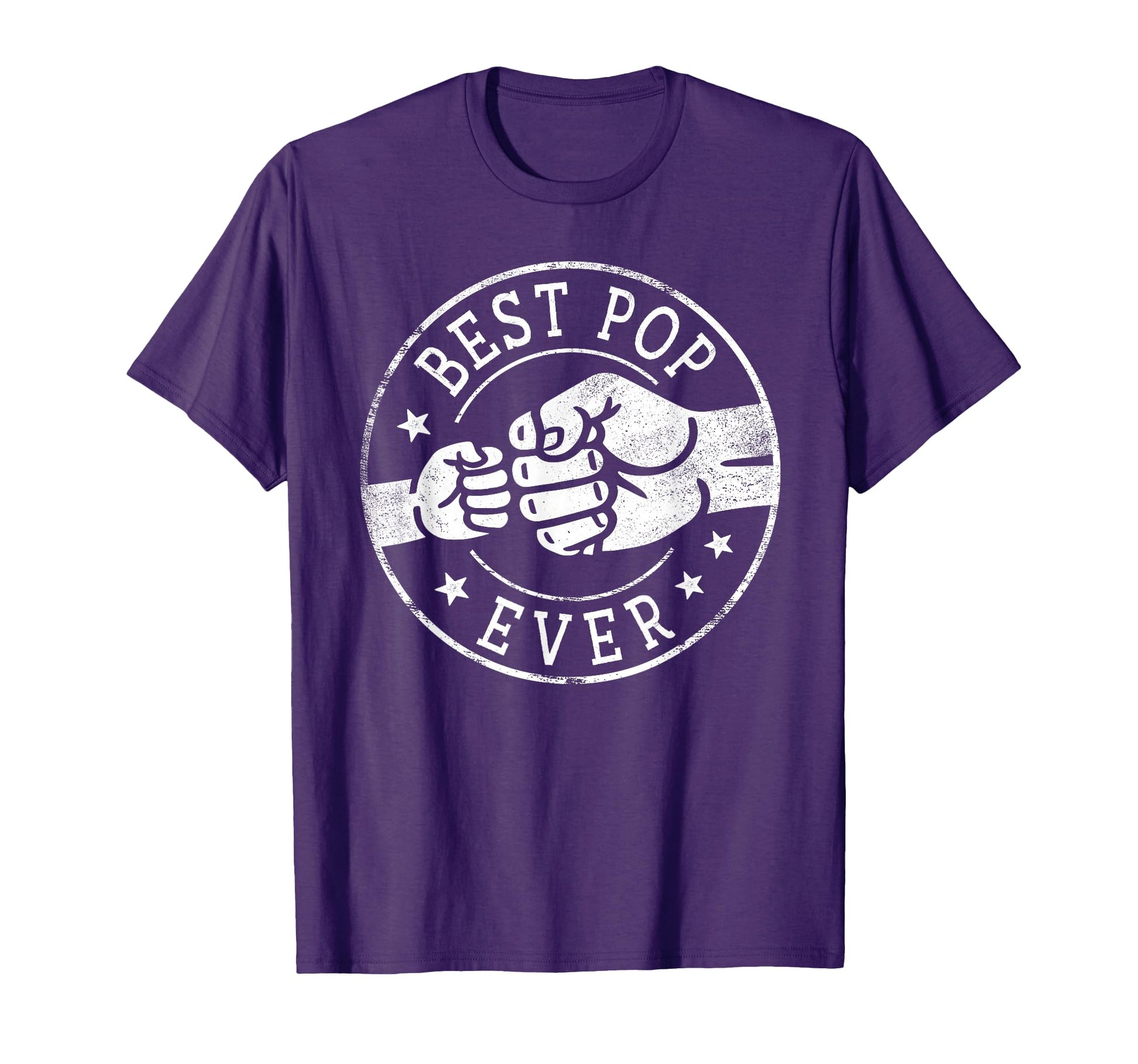 Best Pop Ever Fist Bump Circle Emblem T-Shirt - Fun Novelty Design Unisex - T-Shirt, Sweatshirt, Hoodie