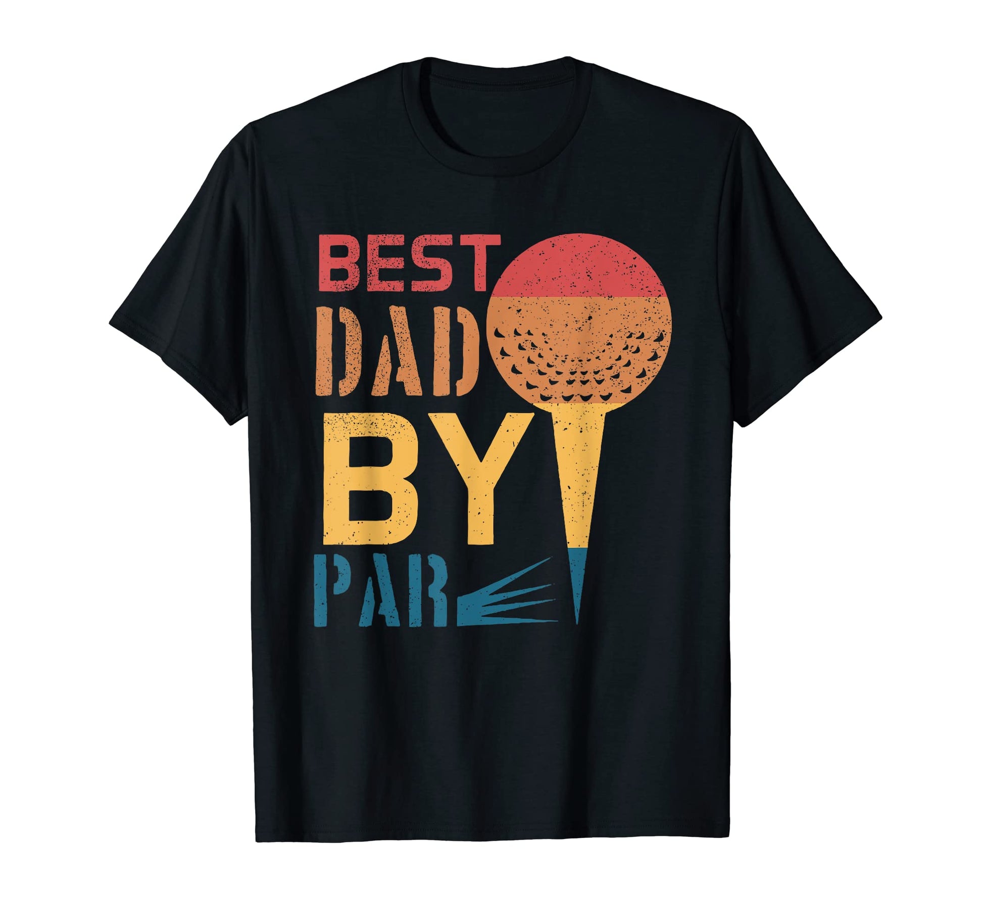 Best Dad Par Funny Golf Daddy T-Shirt - Minimalist Print for Adults - T-Shirt, Sweatshirt, Hoodie