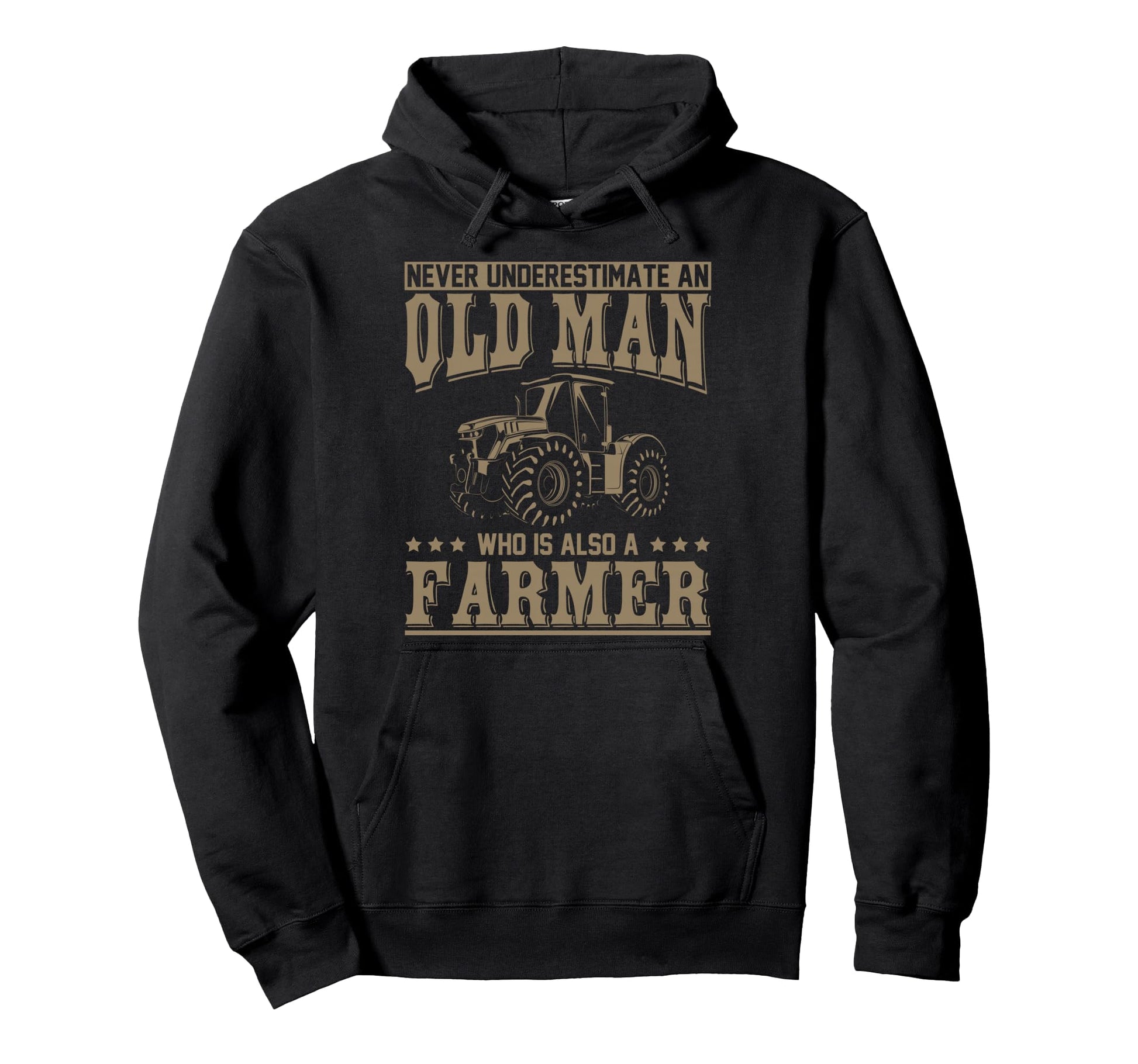 Retired Farmer Gift Old Tractor Farmer Hoodie - Casual Everyday Wear Unisex - T-Shirt, Sweatshirt, Hoodie