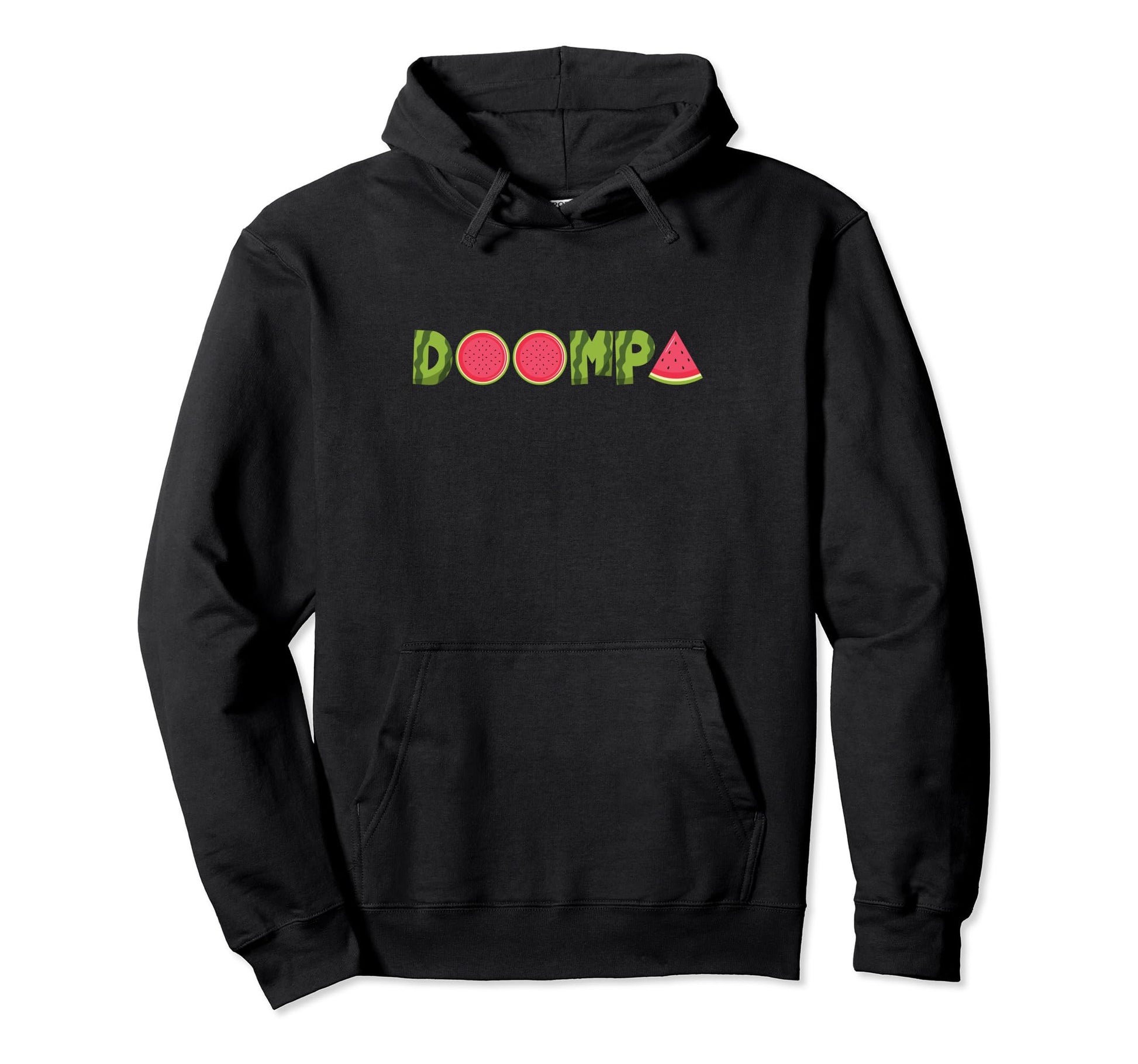 Doompa Watermelon Funny Summer Fruit Dad Hoodie - Aesthetic Graphic Unisex - T-Shirt, Sweatshirt, Hoodie