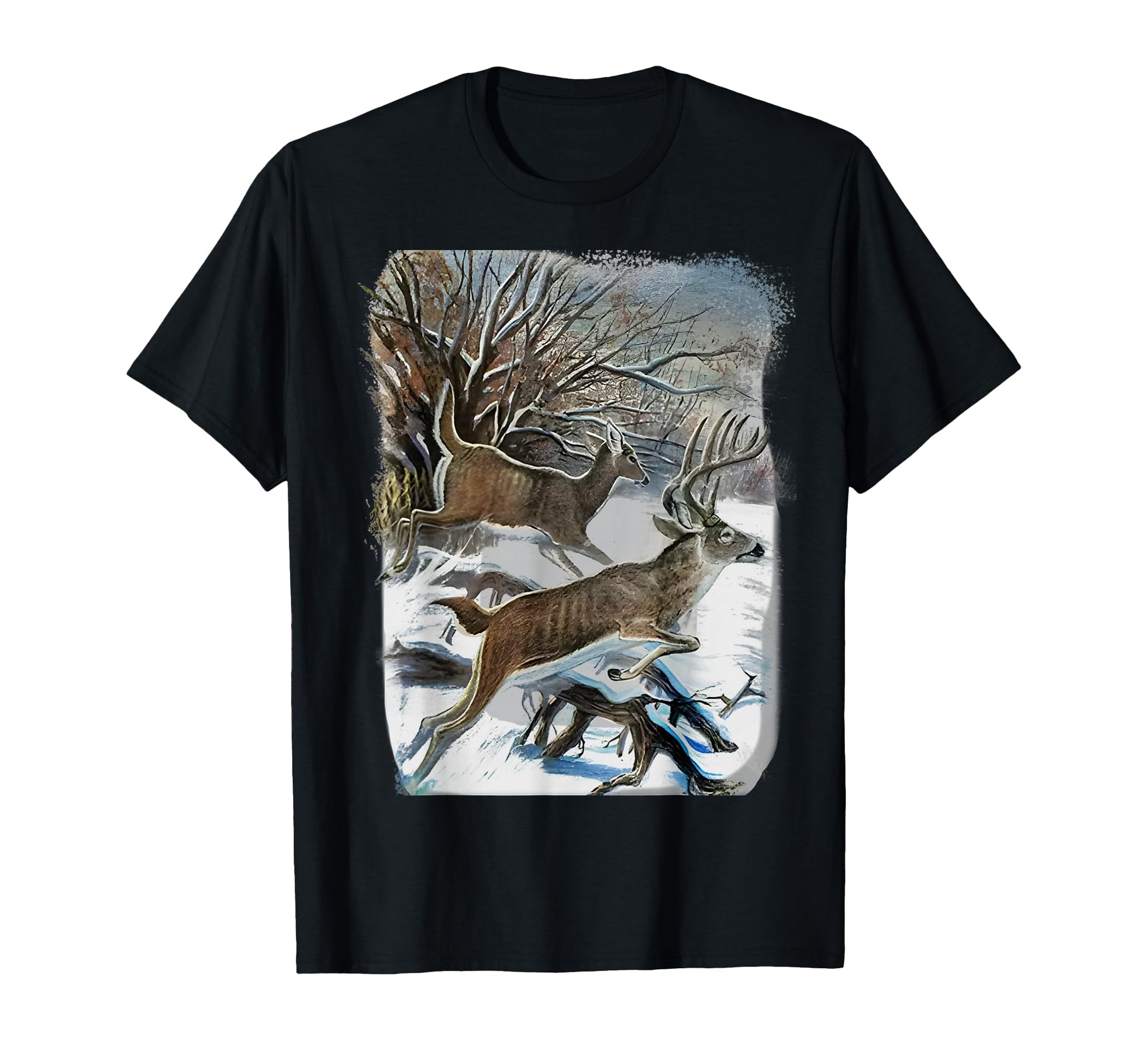 90S Whitetail Deer Sweatshirt - Streetwear Style Unisex - T-Shirt, Sweatshirt, Hoodie