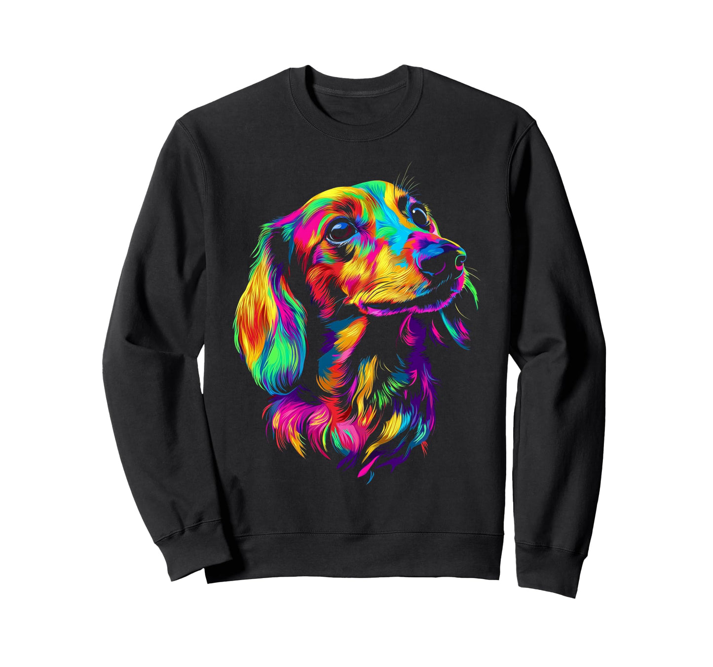 Dachshund Pop Art Sweatshirt - Novelty Apparel Men Women - T-Shirt, Sweatshirt, Hoodie