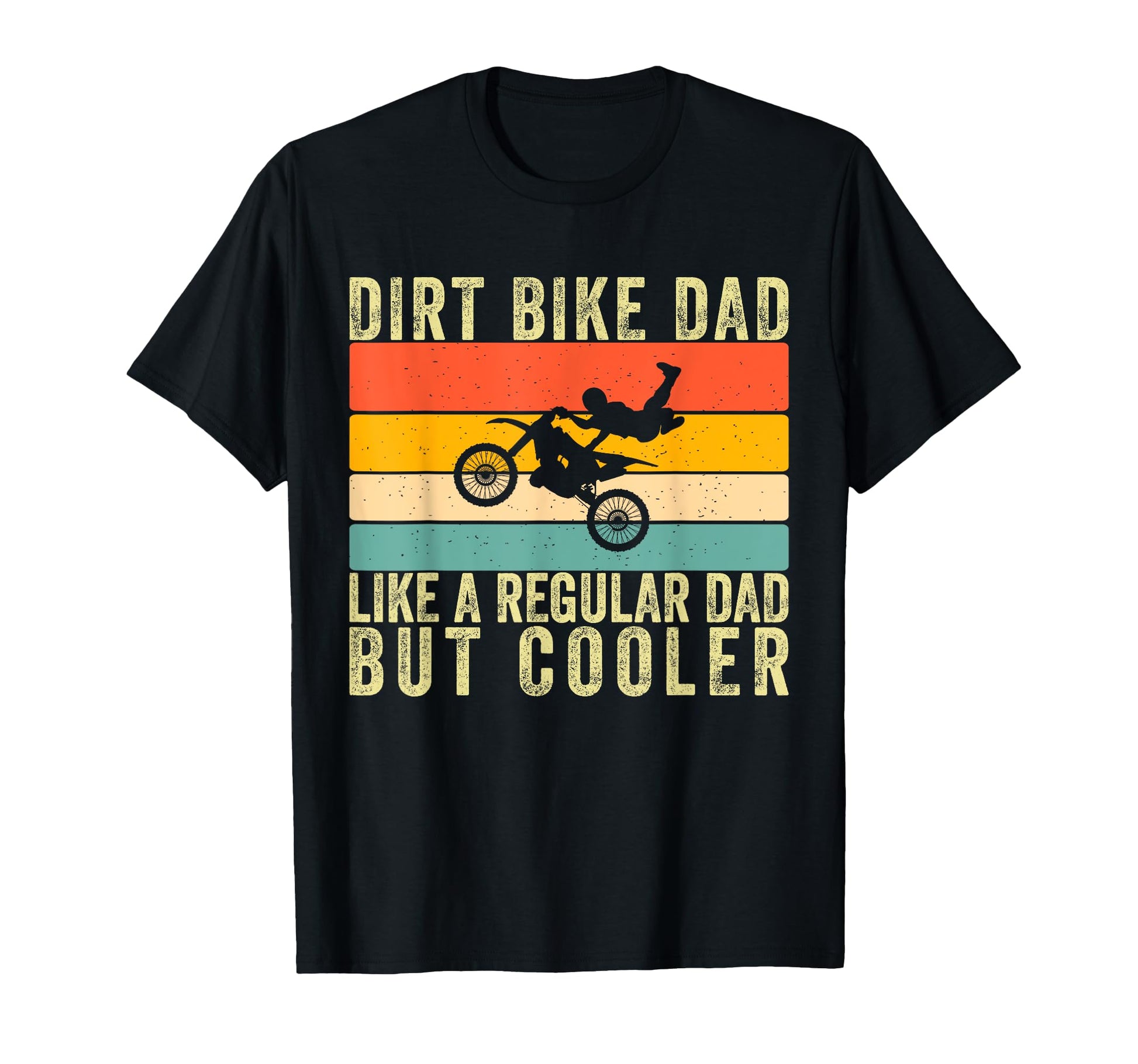Dirt Bike Dad Motocross Father Day T-Shirt - Graphic Print Unisex - T-Shirt, Sweatshirt, Hoodie