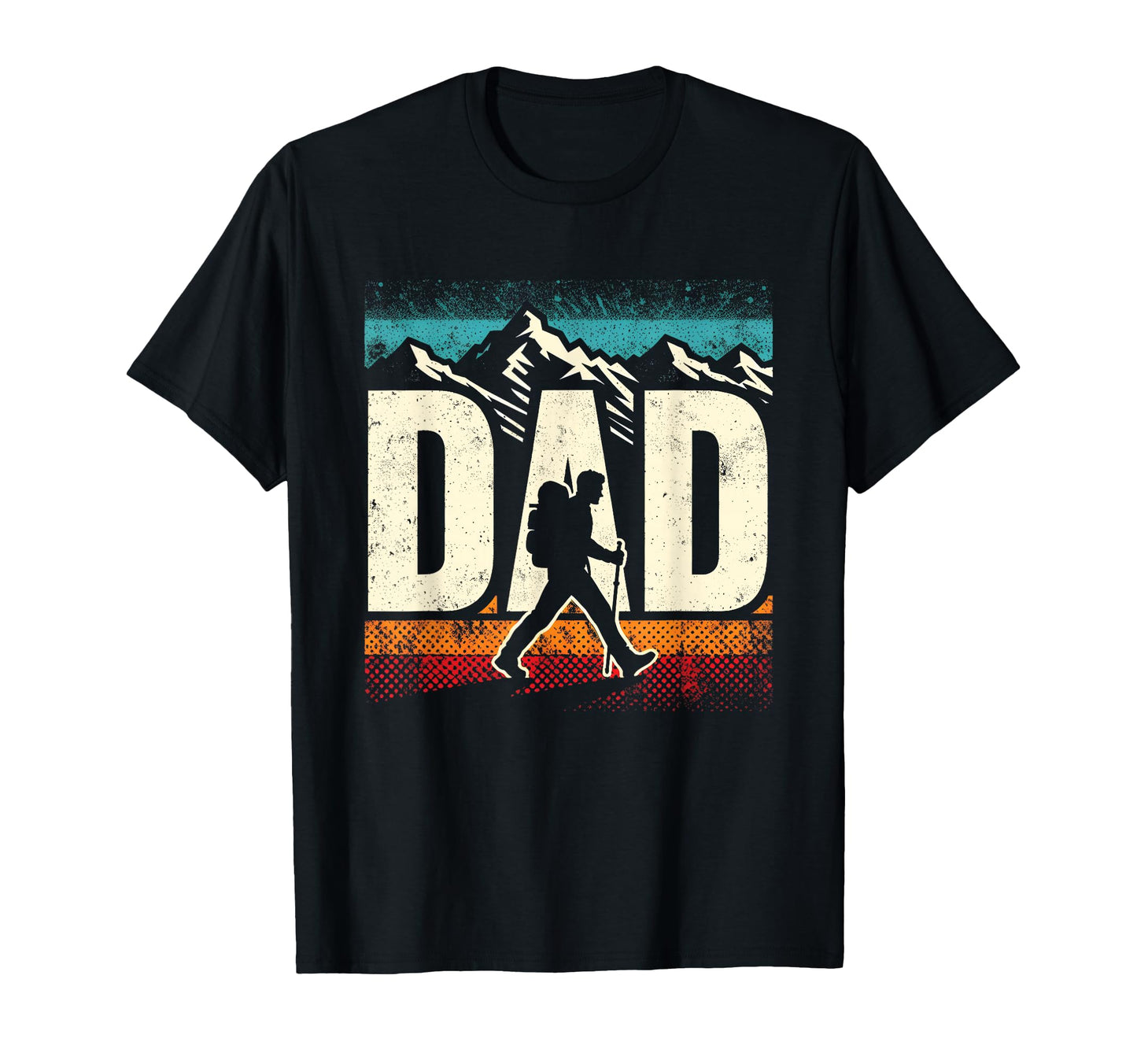 Mens Hiker Dad Nature Hiking T-Shirt - Casual Everyday Wear for Adults - T-Shirt, Sweatshirt, Hoodie