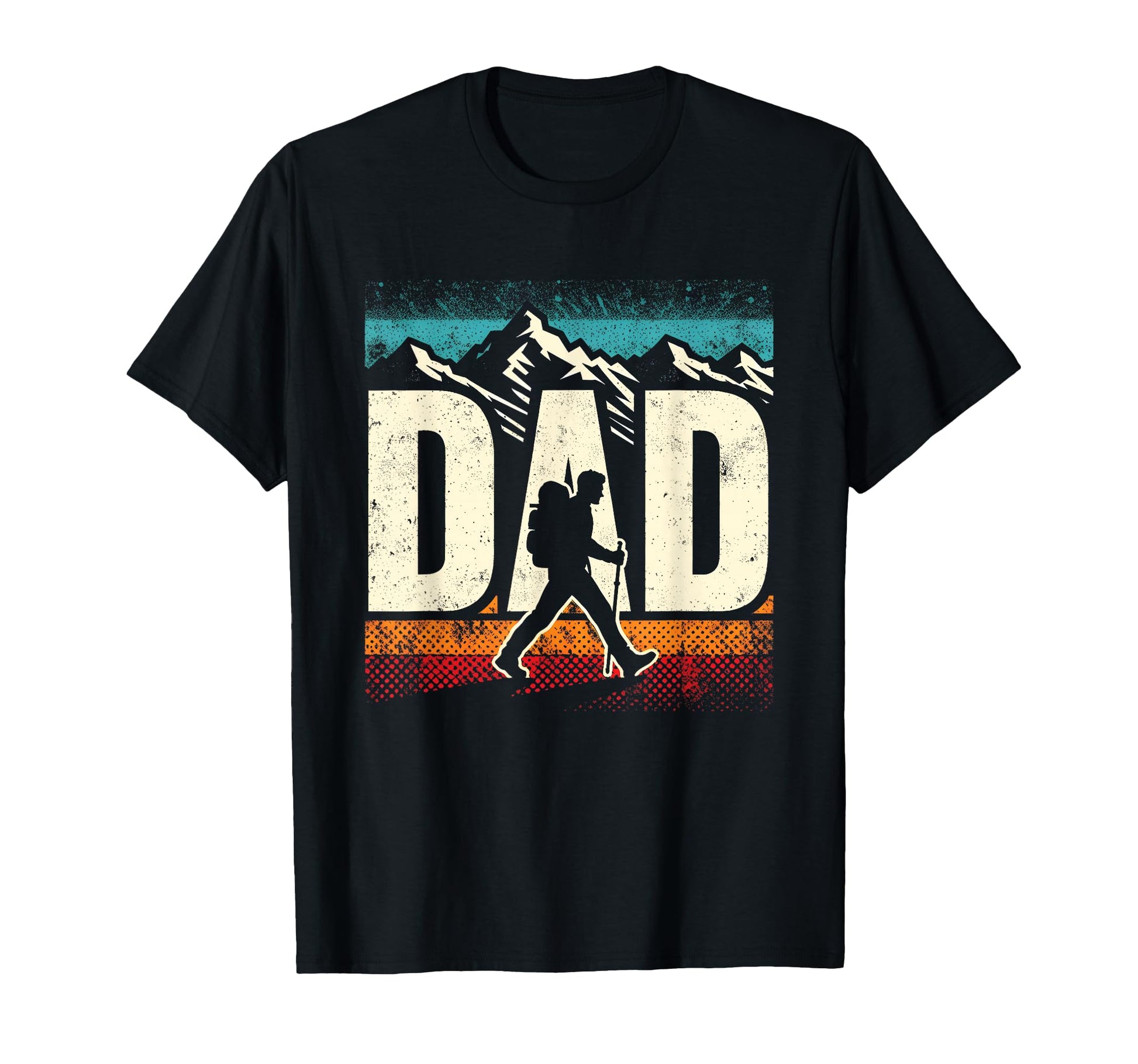 Mens Hiker Dad Nature Hiking T-Shirt - Casual Everyday Wear for Adults - T-Shirt, Sweatshirt, Hoodie