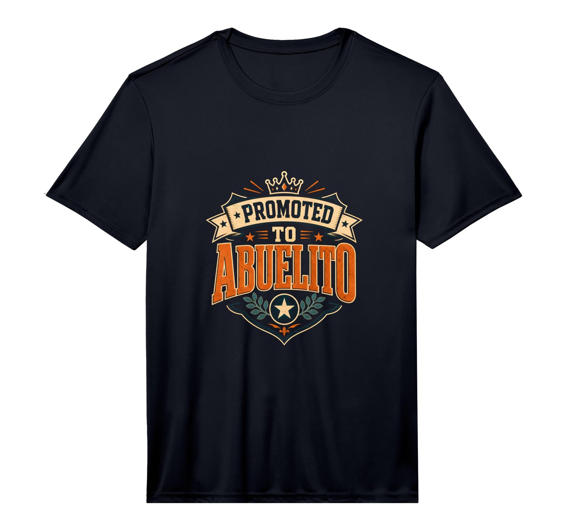 Mens Promoted To Abuelito New Grandpa T-Shirt - Custom Art Print Men Women - T-Shirt, Sweatshirt, Hoodie