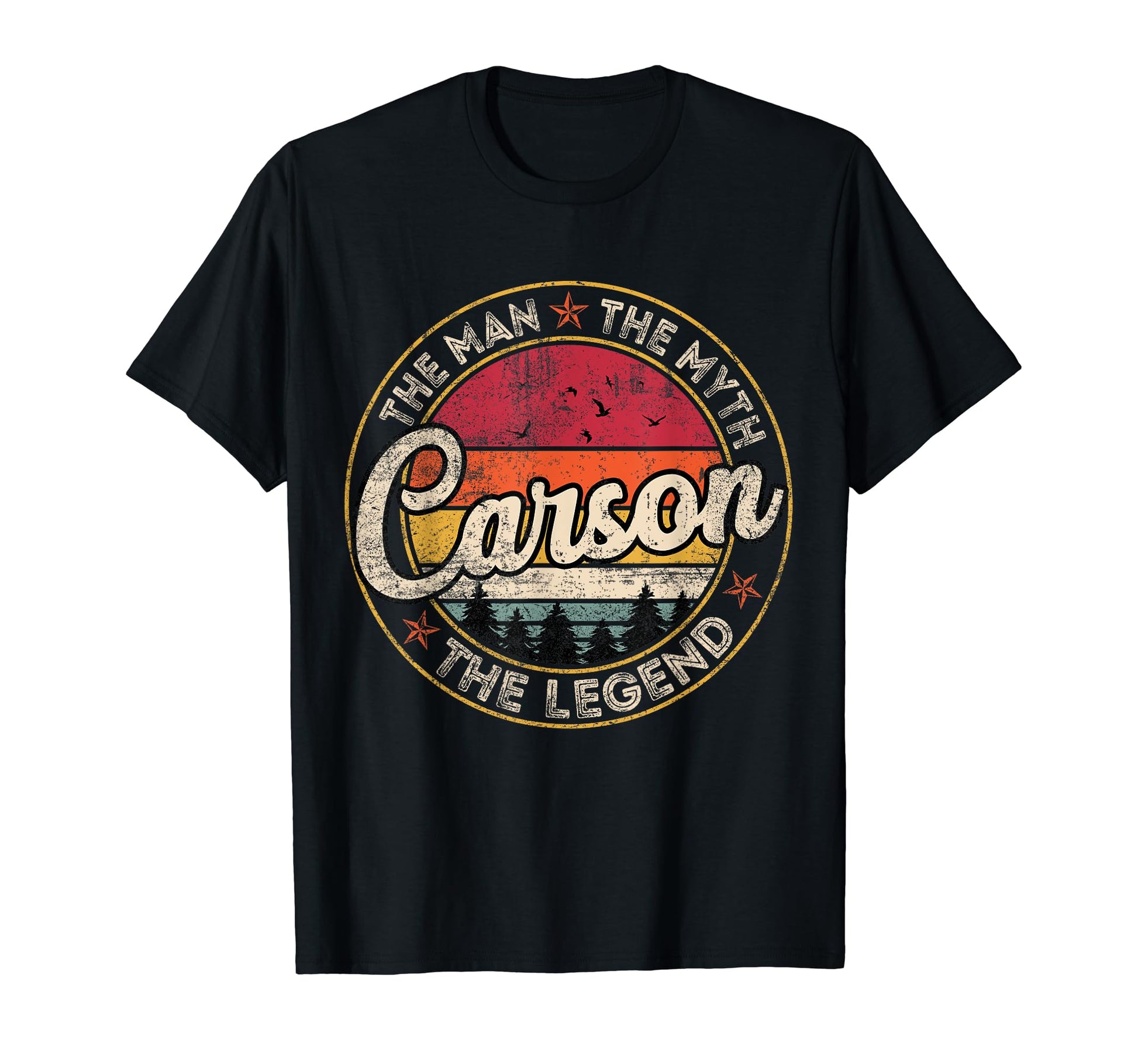 Carson Myth Legend Personalized Name T-Shirt - Fun Novelty Design Unisex - T-Shirt, Sweatshirt, Hoodie