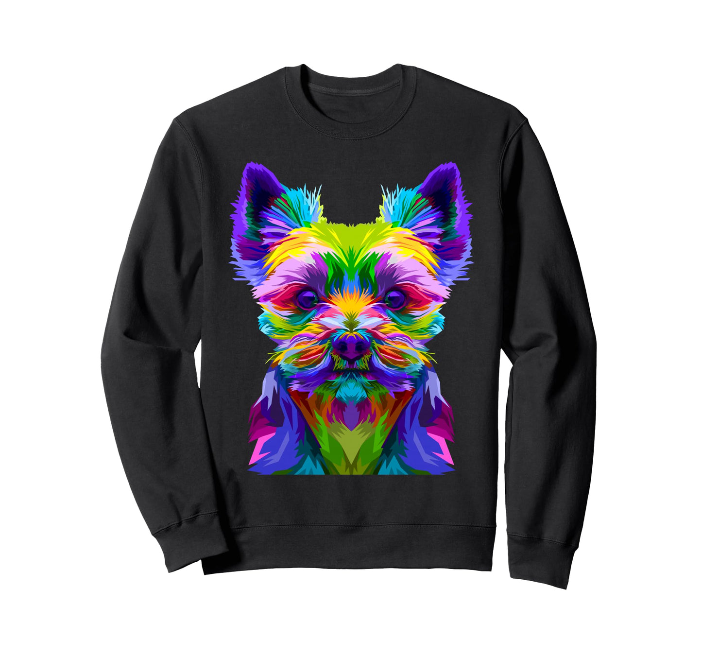 Yorkshire Terrier Yorkie Pop Art Sweatshirt - Streetwear Style Men Women - T-Shirt, Sweatshirt, Hoodie