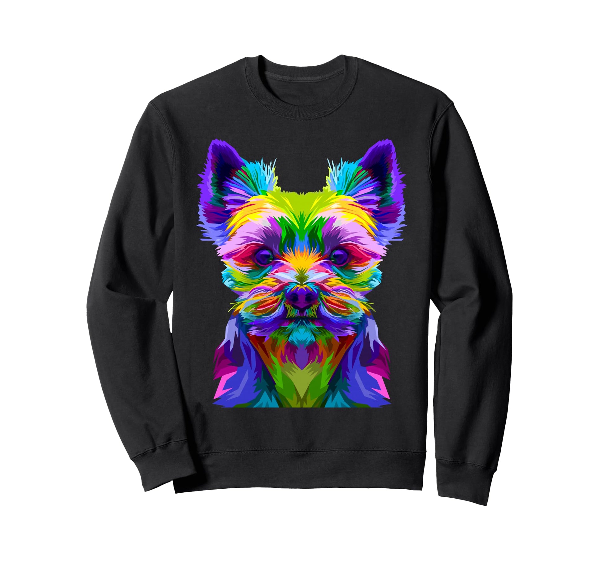 Yorkshire Terrier Yorkie Pop Art Sweatshirt - Streetwear Style Men Women - T-Shirt, Sweatshirt, Hoodie