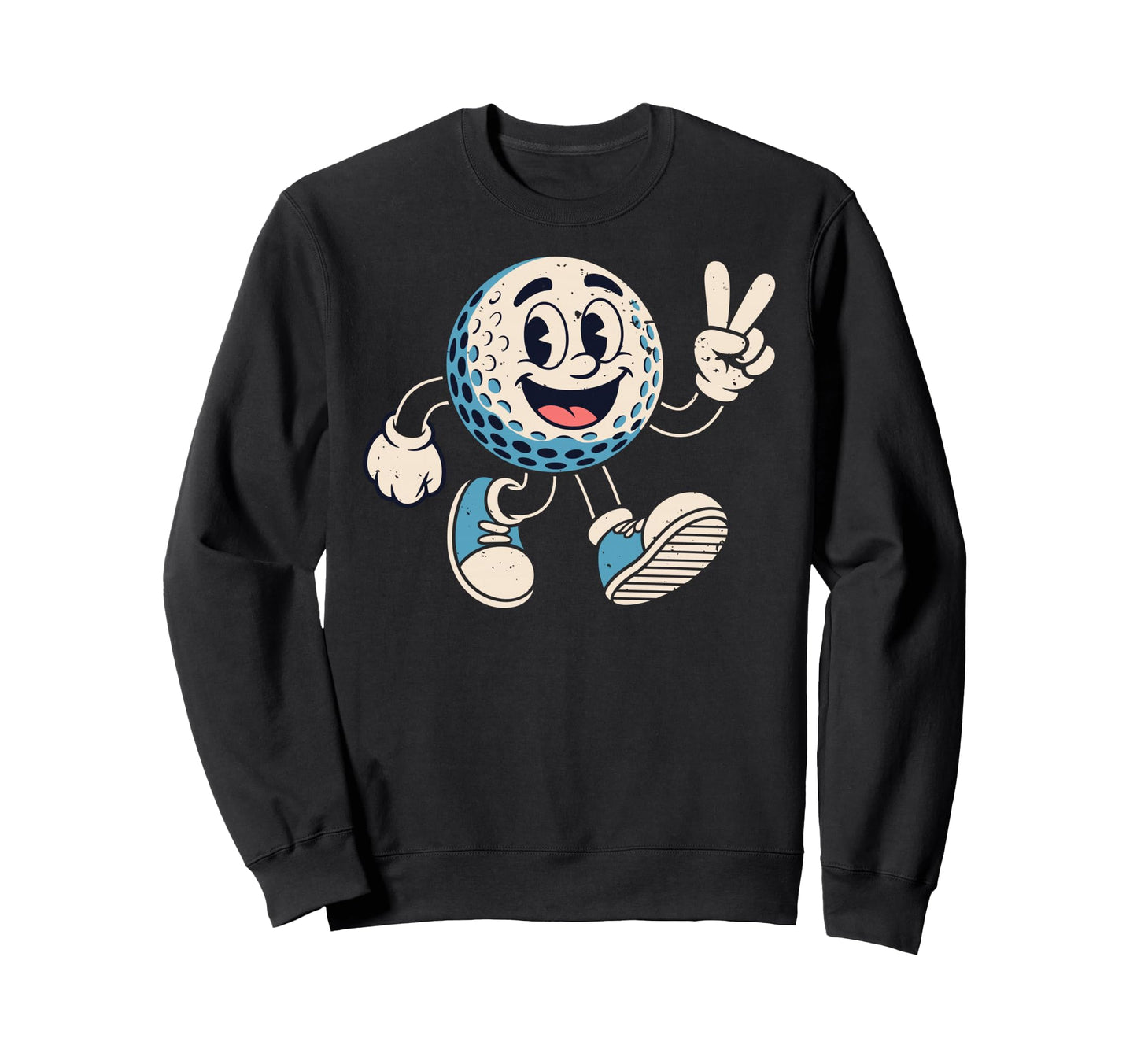 Funny Golf Ball Player Golfer Golfing Sweatshirt - Graphic Print Men Women - T-Shirt, Sweatshirt, Hoodie