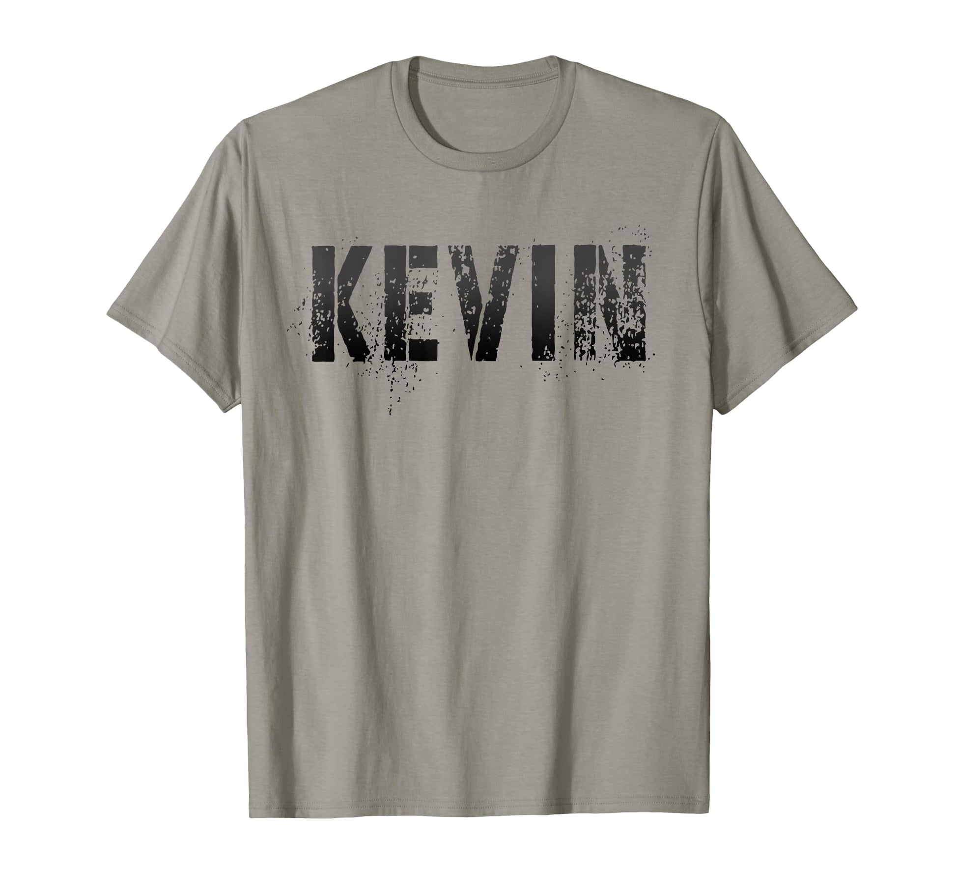 First Name Kevin Military T-Shirt - Custom Art Print for Adults - T-Shirt, Sweatshirt, Hoodie