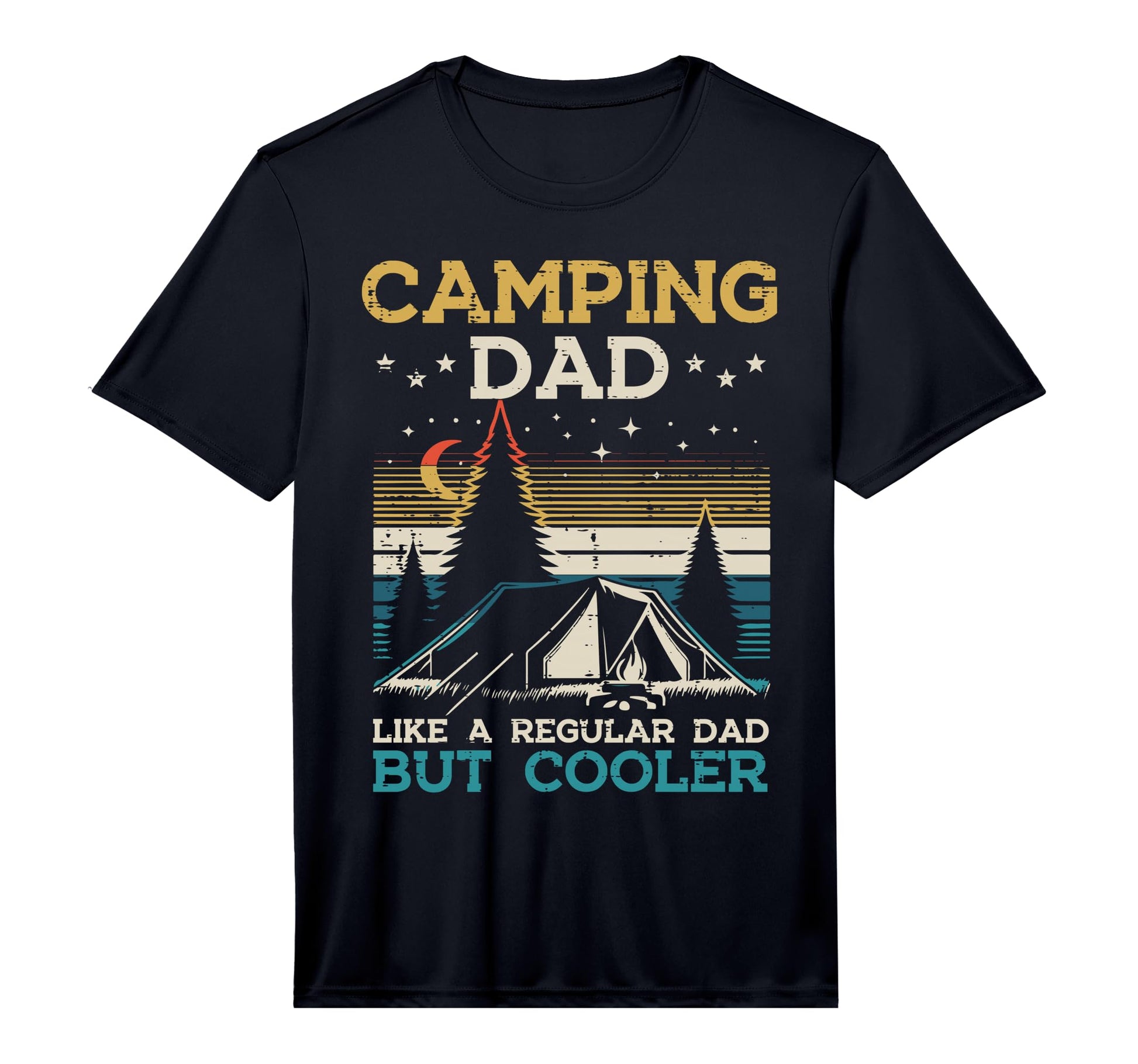 Mens Camping Dad Like Regular But T-Shirt - Streetwear Style for Adults - T-Shirt, Sweatshirt, Hoodie