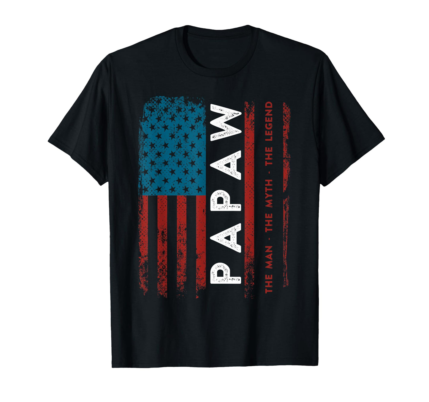 Papaw Myth Legend Dad Grandpa T-Shirt - Trendy Graphic for Adults - T-Shirt, Sweatshirt, Hoodie