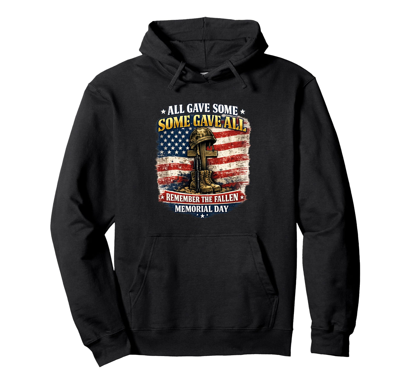 Memorial Day Veteran Remember Hoodie - Casual Everyday Wear for Adults - T-Shirt, Sweatshirt, Hoodie