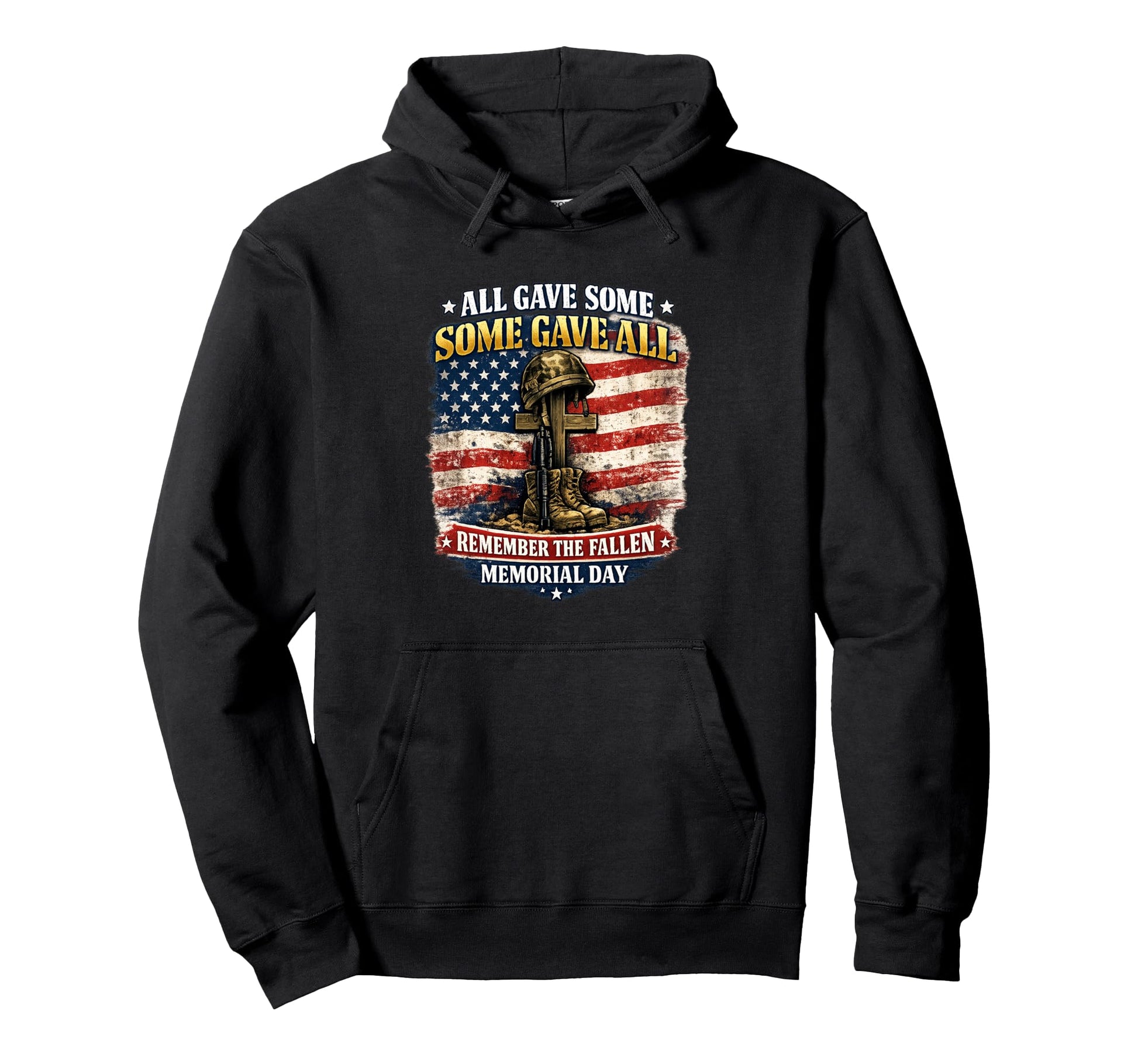 Memorial Day Veteran Remember Hoodie - Casual Everyday Wear for Adults - T-Shirt, Sweatshirt, Hoodie