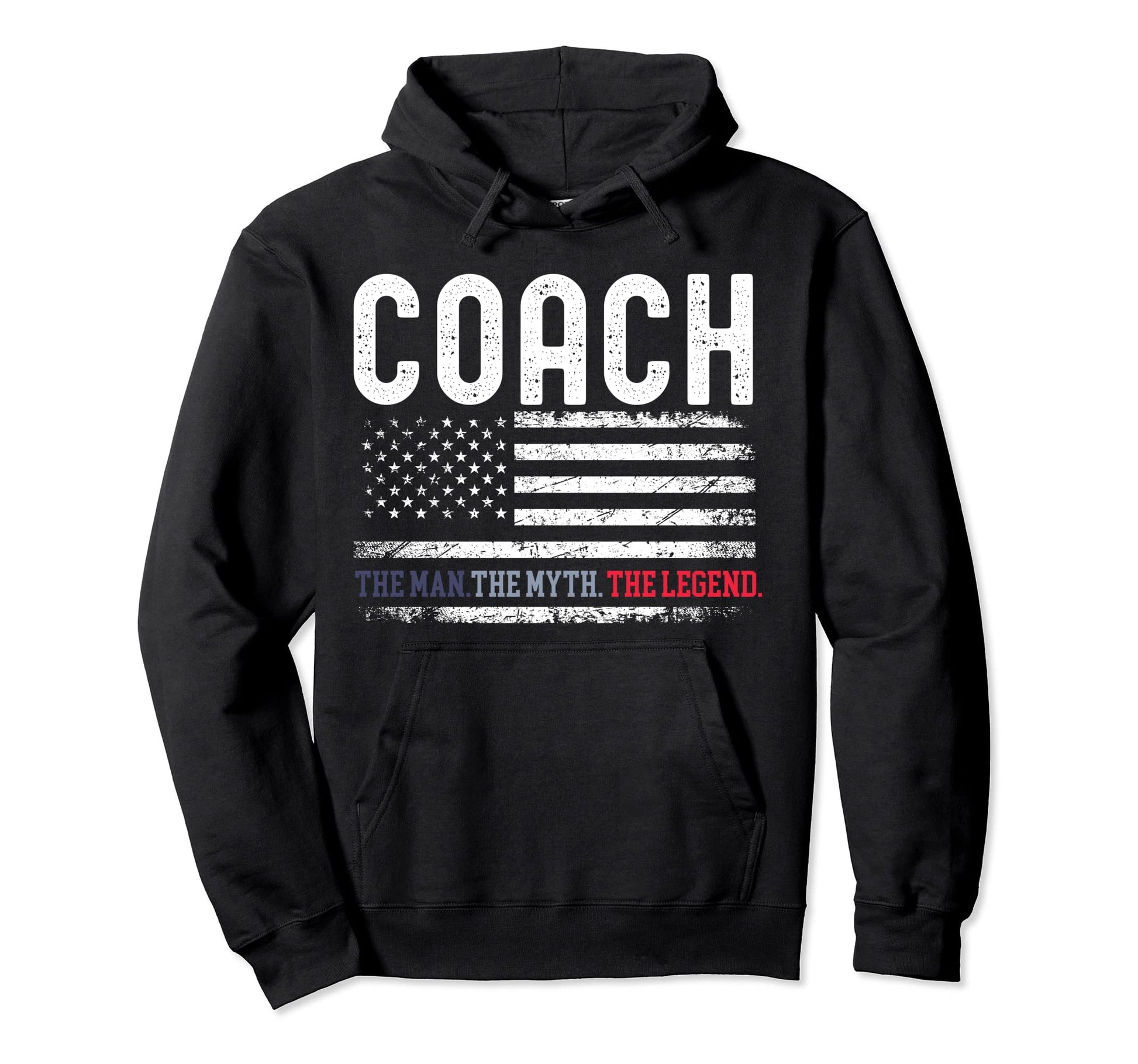 Coach Definition Coach Myth Legend Hoodie - Aesthetic Graphic Unisex - T-Shirt, Sweatshirt, Hoodie