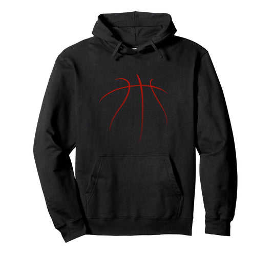 Basketball Basketball Hoodie - Novelty Apparel for Adults - T-Shirt, Sweatshirt, Hoodie