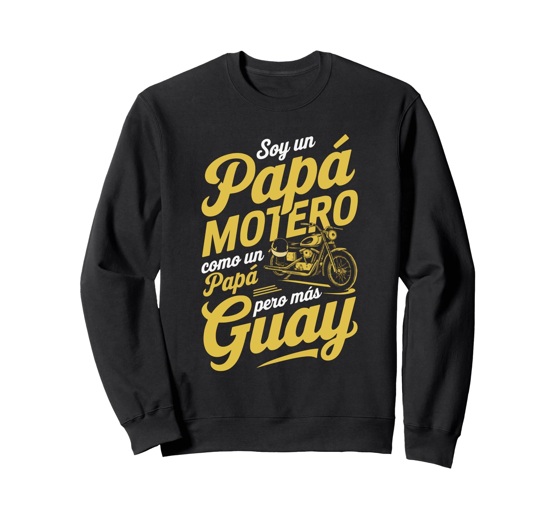 Dad Biker Funny Motorcycle Gift Sweatshirt - Novelty Apparel Unisex - T-Shirt, Sweatshirt, Hoodie