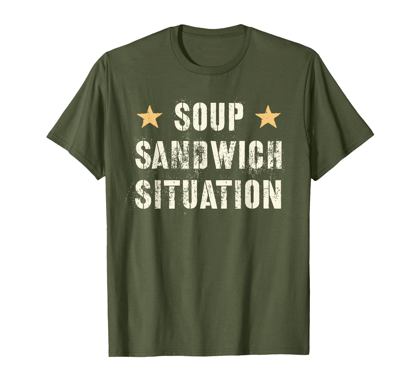 Funny Soup Sandwich Situation Proud T-Shirt - Minimalist Print Men Women - T-Shirt, Sweatshirt, Hoodie