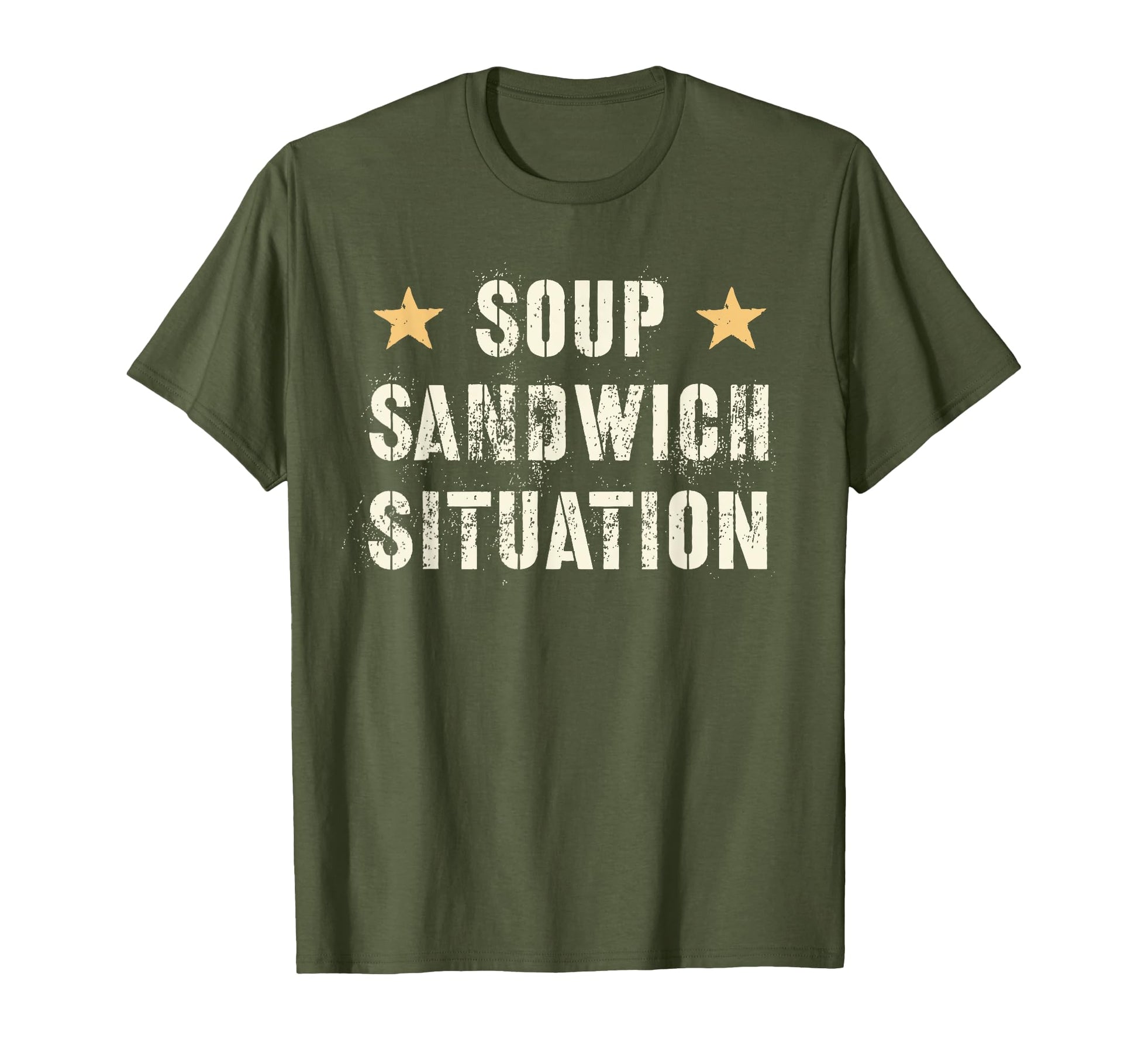 Funny Soup Sandwich Situation Proud T-Shirt - Minimalist Print Men Women - T-Shirt, Sweatshirt, Hoodie