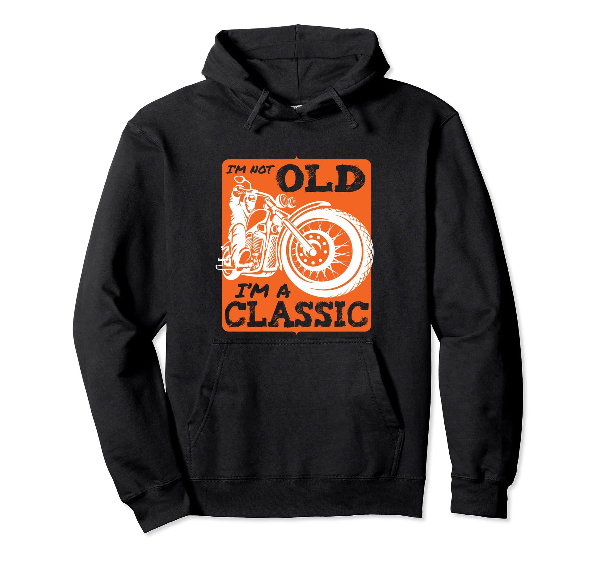 Motorcycle Bike Birthday Dad Hoodie - Streetwear Style Men Women - T-Shirt, Sweatshirt, Hoodie