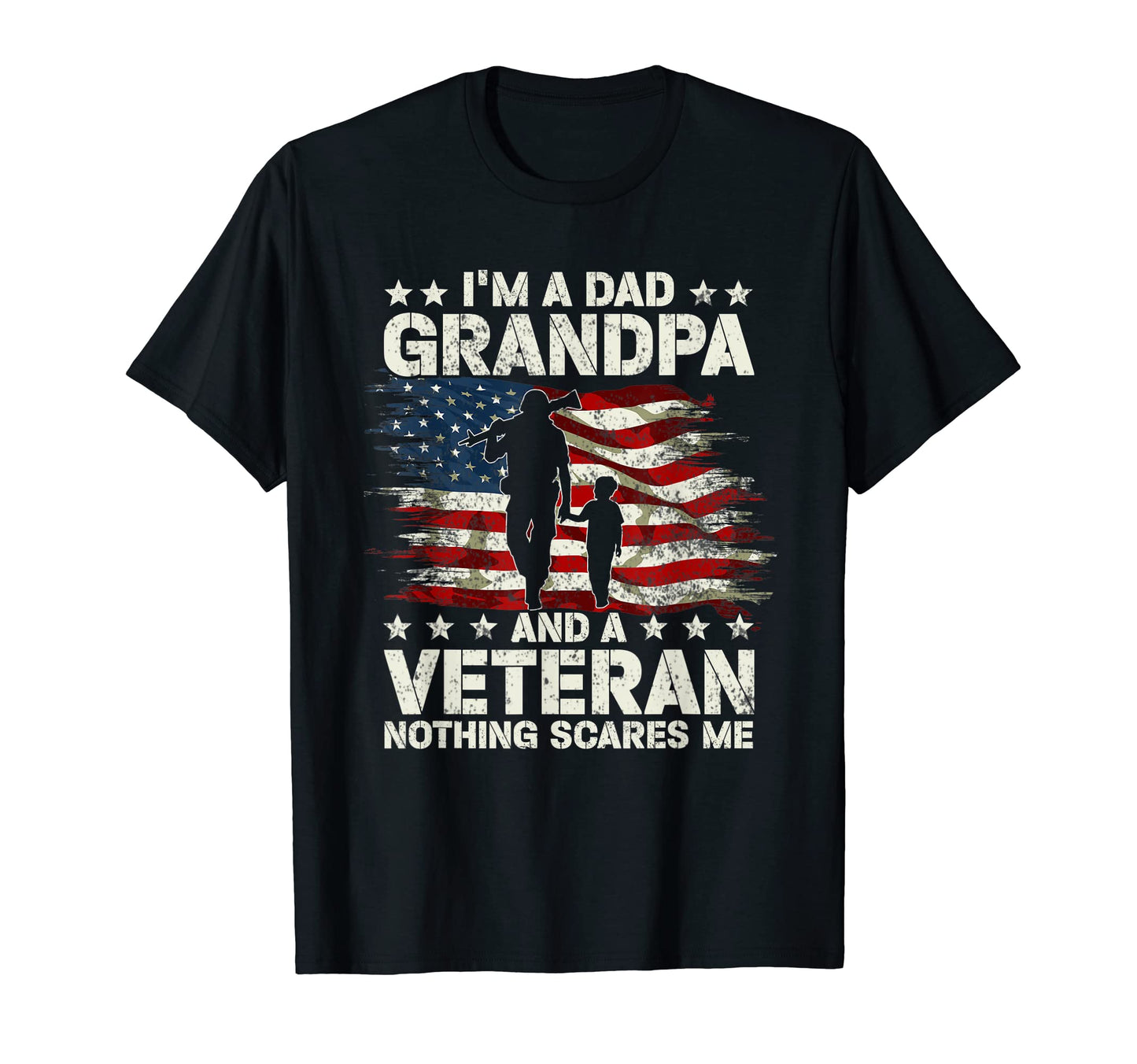 Veterans Day Dad Grandpa And Veteran T-Shirt - Unique Graphic Unisex - T-Shirt, Sweatshirt, Hoodie
