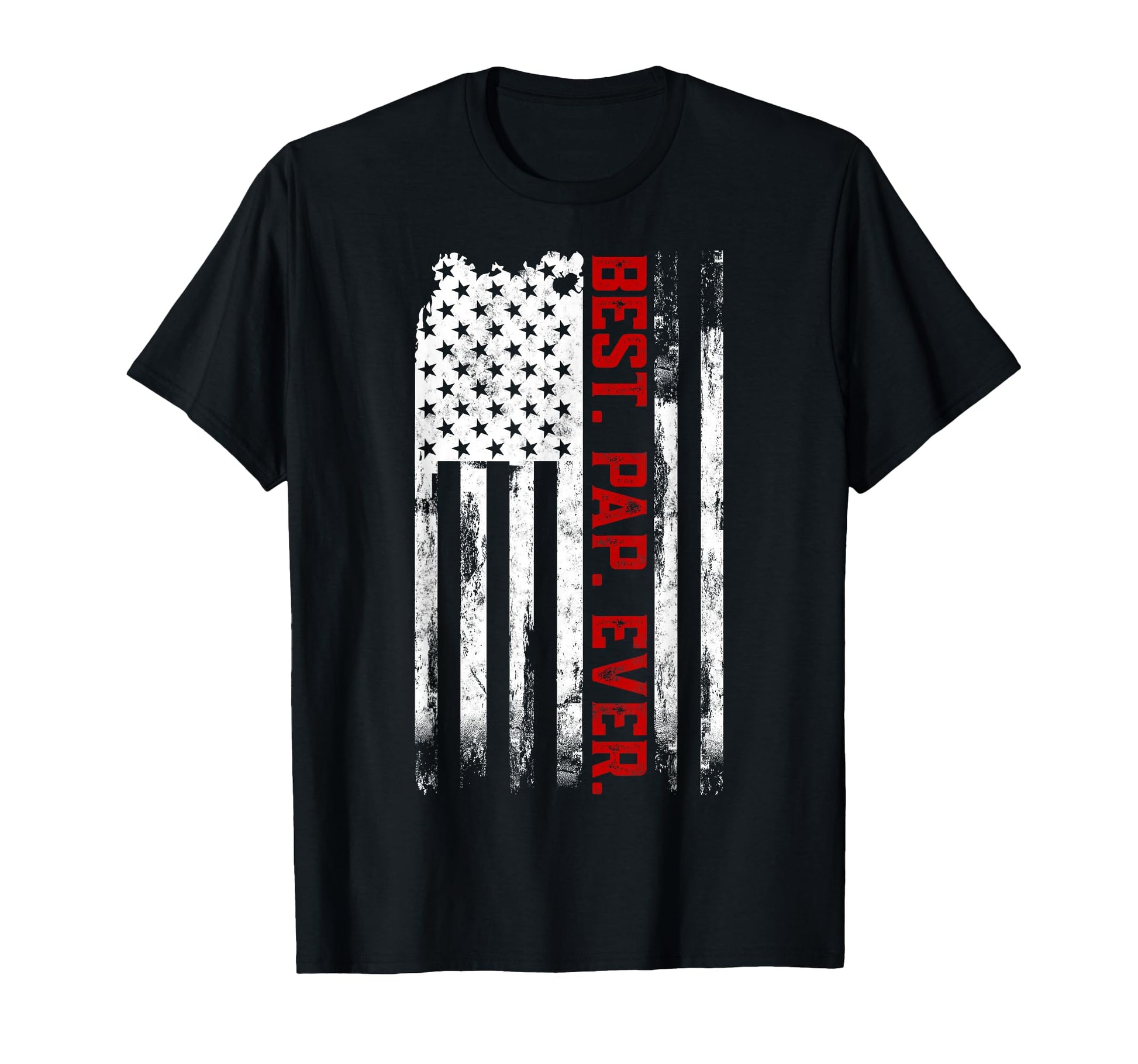 Best Pap Ever American Usa Flag T-Shirt - Trendy Graphic for Adults - T-Shirt, Sweatshirt, Hoodie