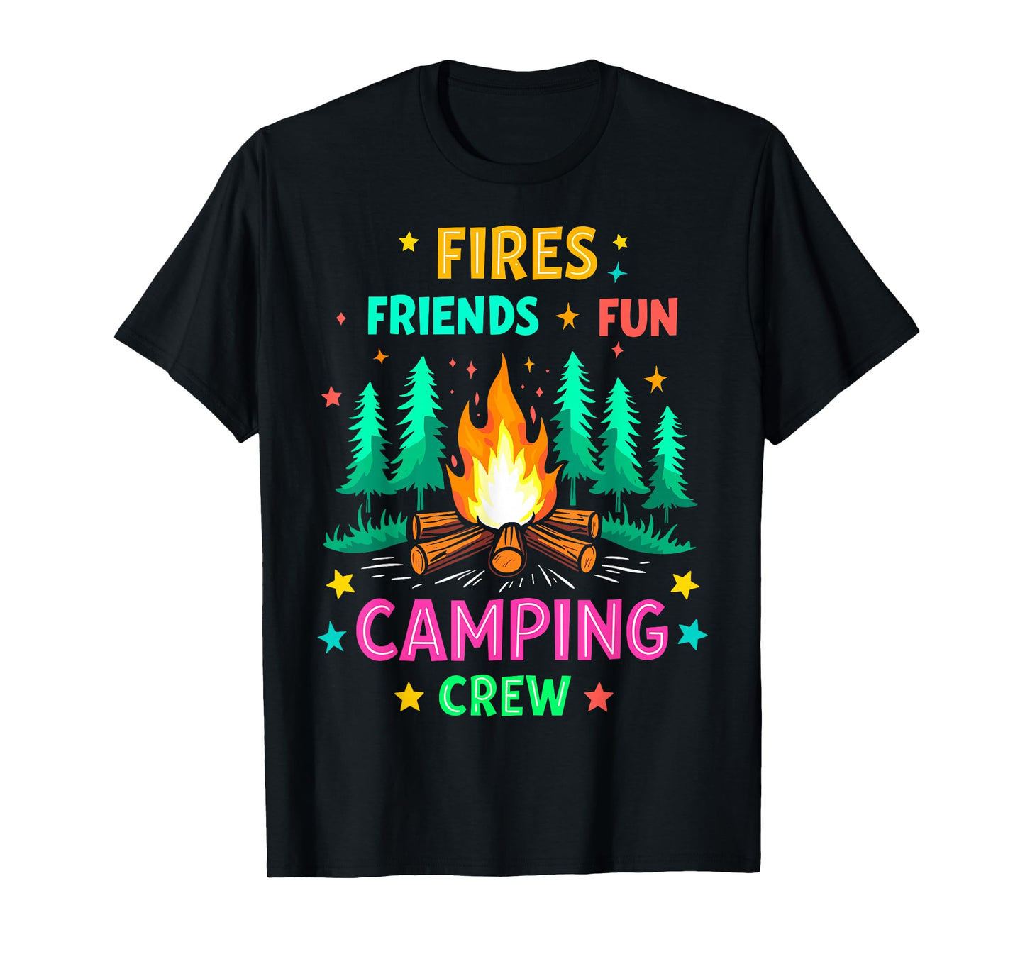 Camping Crew Group Matching Funny Hiking T-Shirt - Streetwear Style Unisex - T-Shirt, Sweatshirt, Hoodie