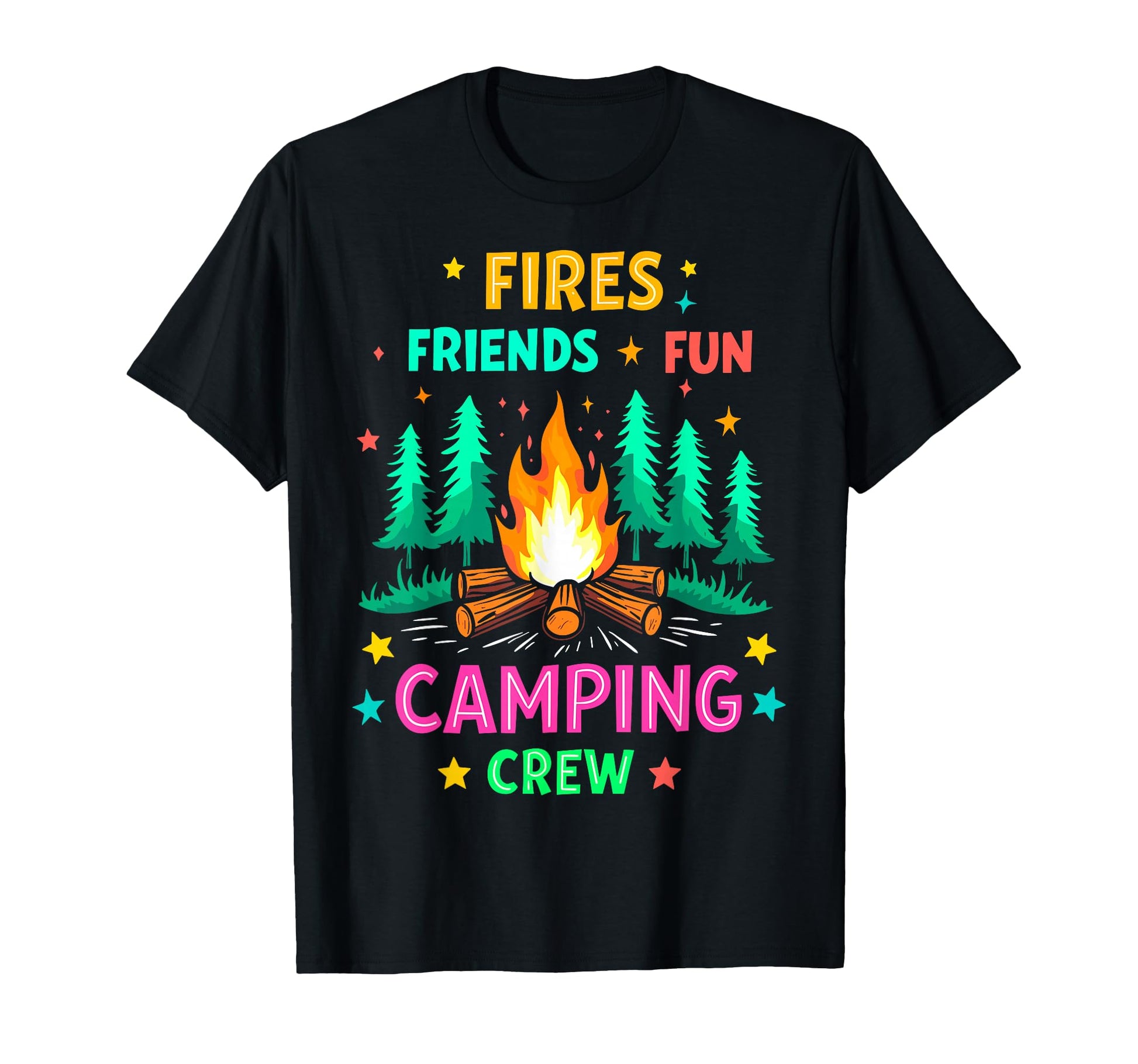 Camping Crew Group Matching Funny Hiking T-Shirt - Streetwear Style Unisex - T-Shirt, Sweatshirt, Hoodie