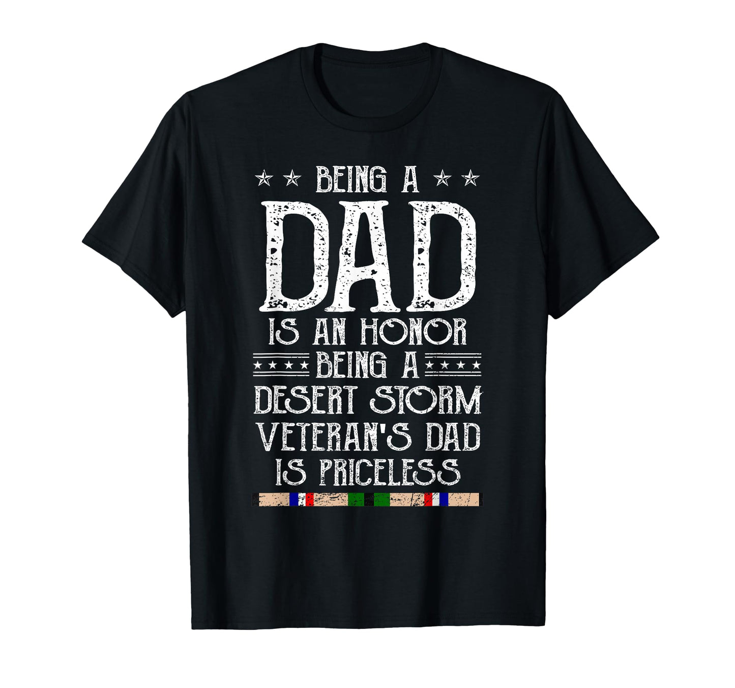 Proud Desert Storm Veteran Dad Gulf T-Shirt - Novelty Apparel for Adults - T-Shirt, Sweatshirt, Hoodie