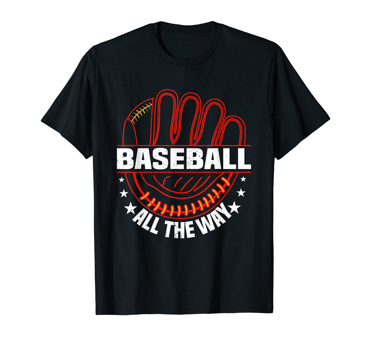 Baseball All Way Baseball Player T-Shirt - Streetwear Style for Adults - T-Shirt, Sweatshirt, Hoodie