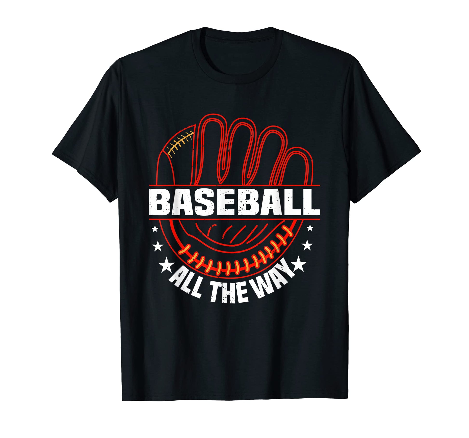 Baseball All Way Baseball Player T-Shirt - Streetwear Style for Adults - T-Shirt, Sweatshirt, Hoodie